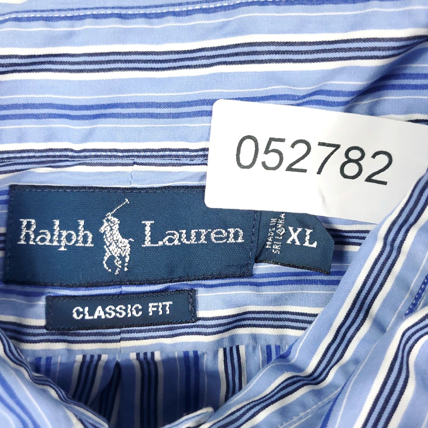 Ralph Lauren Ralph Lauren Shirt Mens XL Blue Striped Button-Up Long Sleeve Casual Preppy Size US XL / EU 56 / 4 - 8 Thumbnail