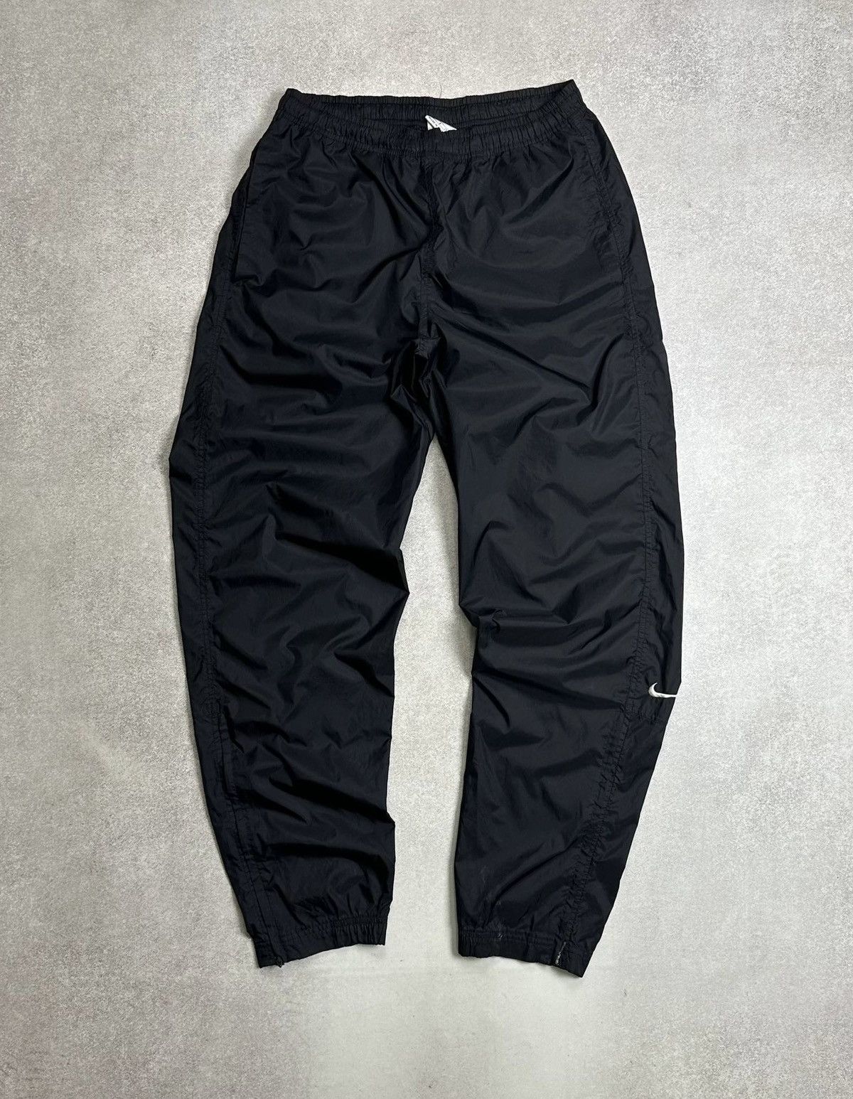 Nike × Skepta Vintage Nike TN Skepta Y2K Nylon Track Pants S Baggy Size US 31 - 3 Thumbnail