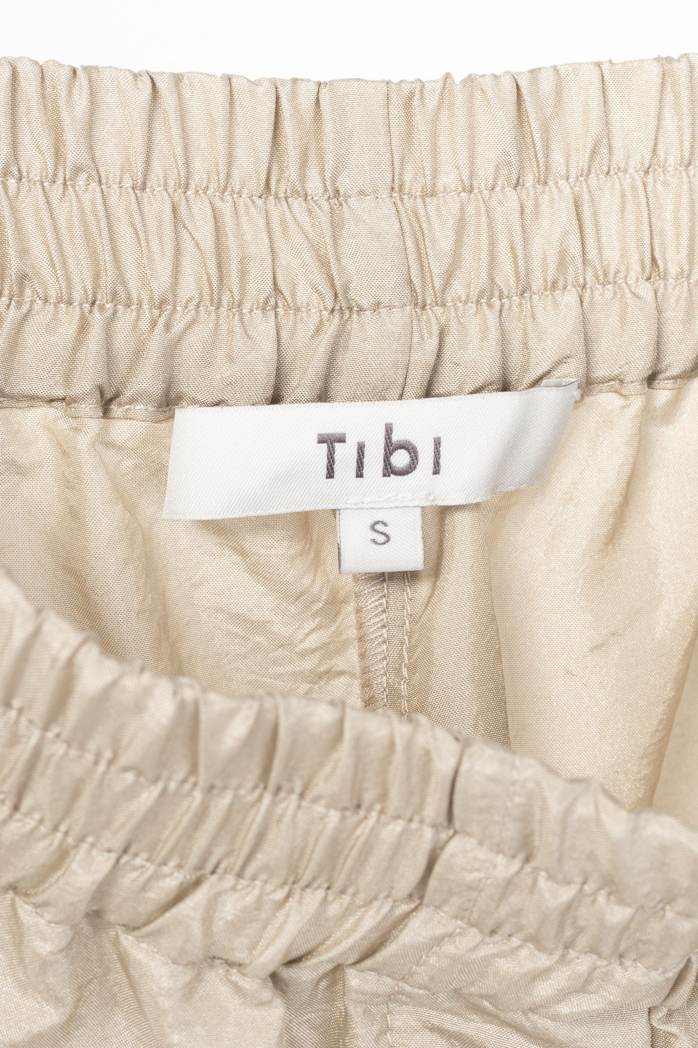 Tibi Tibi Kat Desert Sand Crispy Nylon Jogger Size 28" / US 6 / IT 42 - 7 Thumbnail