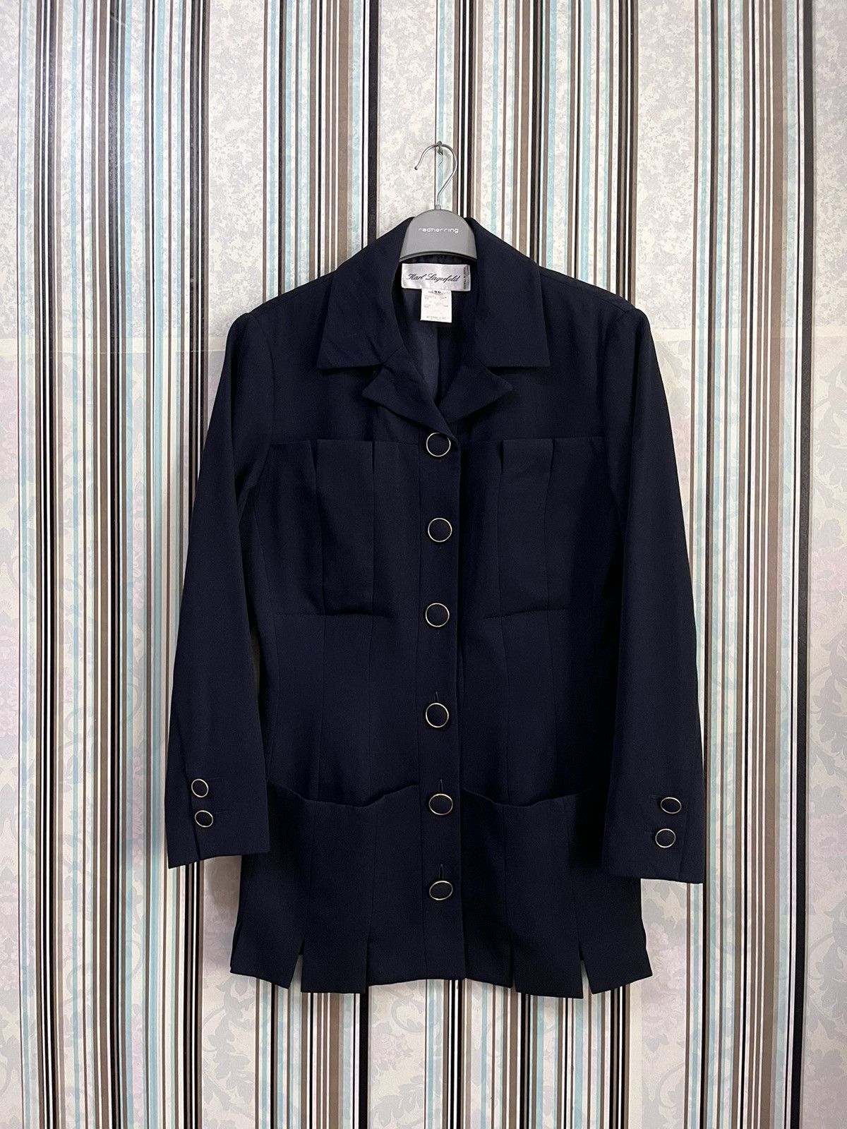 Karl Lagerfeld Fall winter 80s chanel ideastyle #F5 Size S / US 4 / IT 40 - 1 Thumbnail