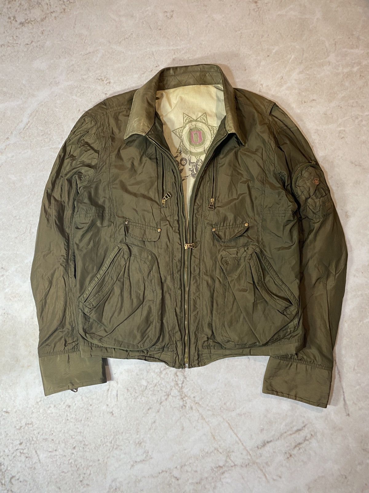 Japanese Brand Archival Diesel Multipocket Bomber Jacket Size XXL / US 16-18 / IT 52-54 - 1 Thumbnail