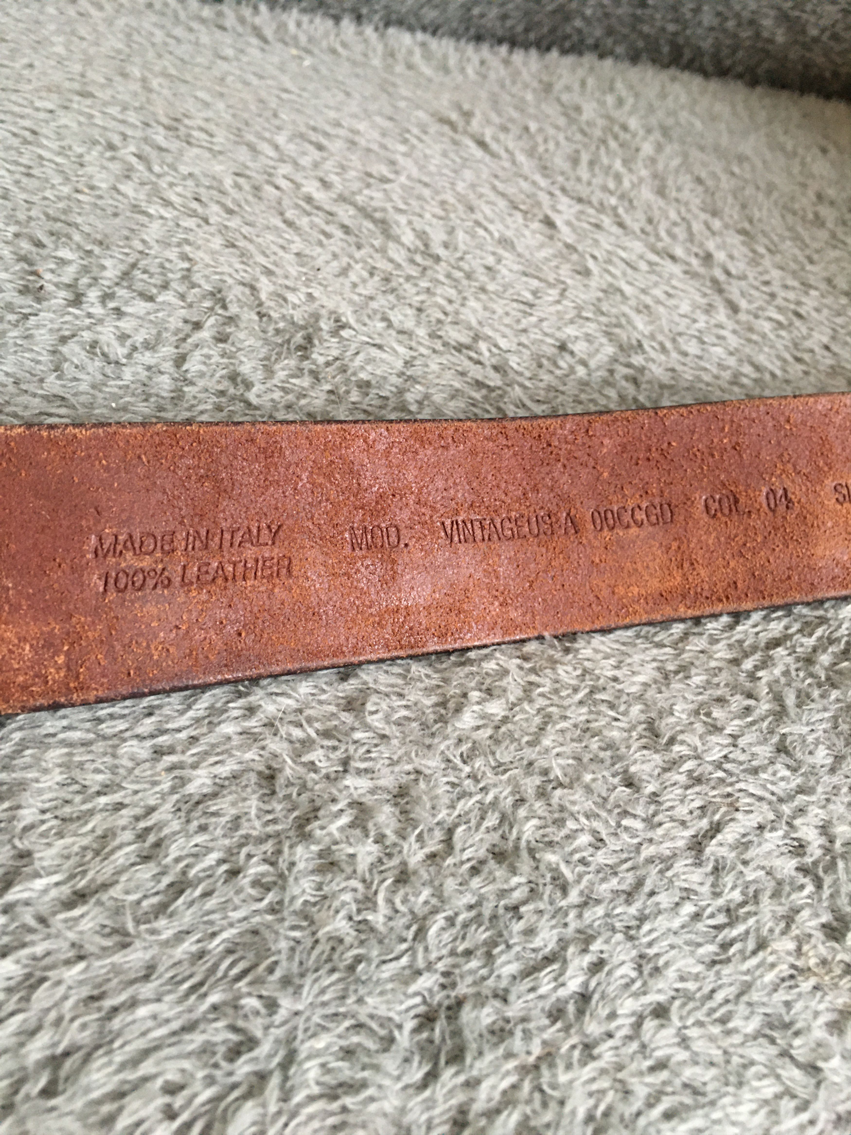 Diesel DIESEL Men's Belt Leather Studded Vintage US Size 90 Size 36 - 11 Thumbnail