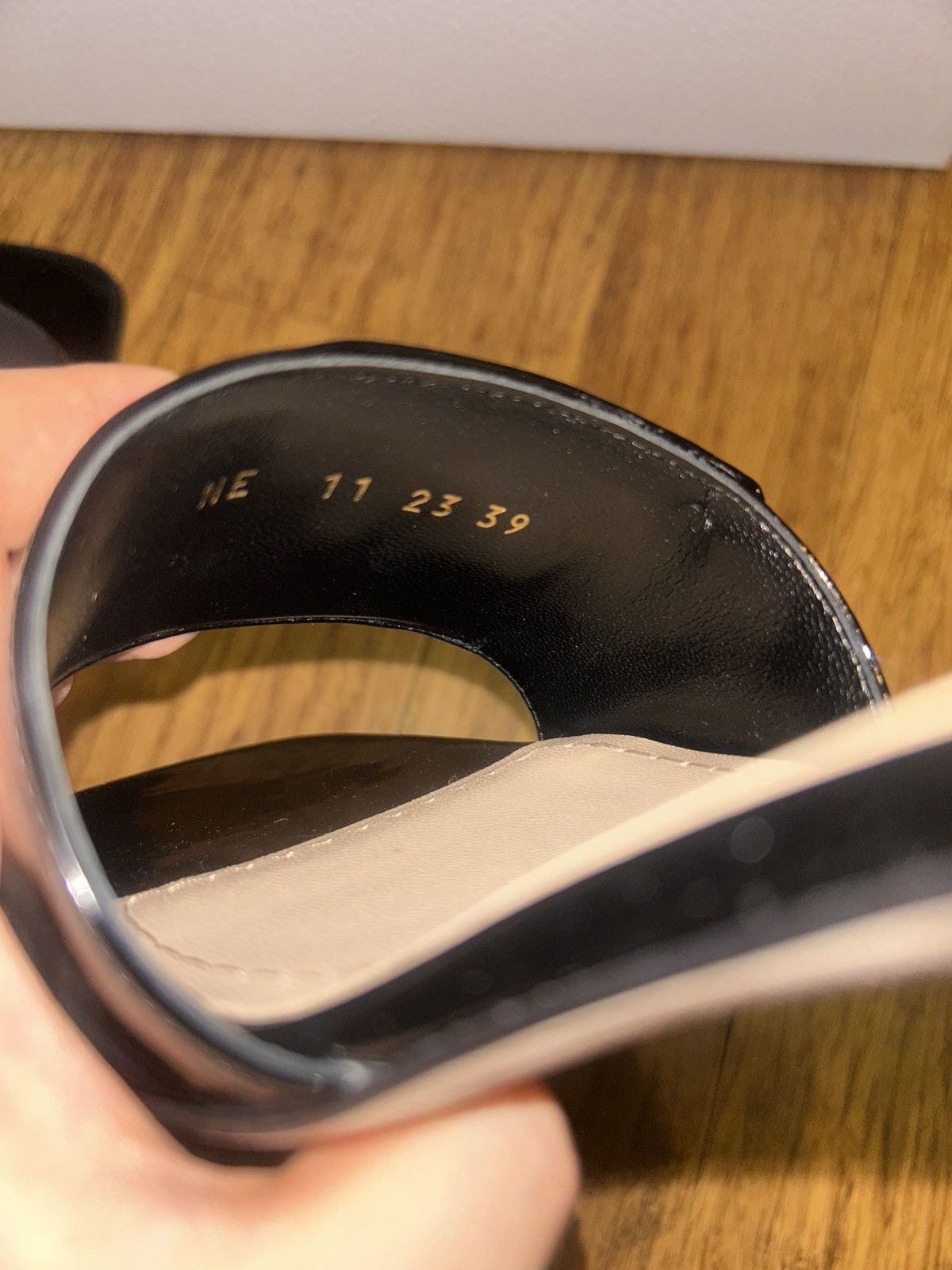 Dior Dior C'EST DIOR HEELED SLIDE Black Patent Calfskin Size US 9 / IT 39 - 8 Thumbnail