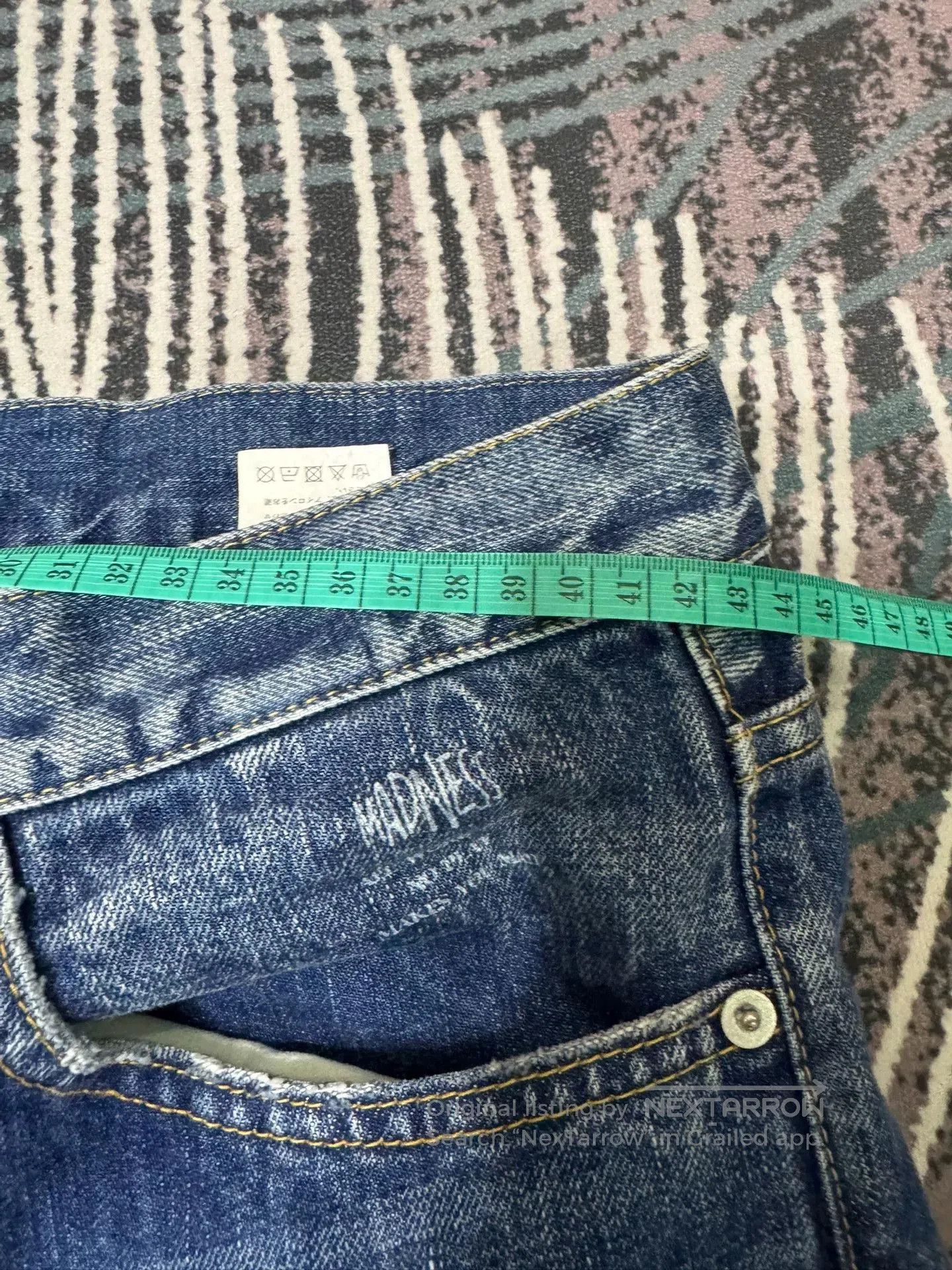 Madness MADNESS Straight Denim Pants. Size US 34 / EU 50 - 6 Thumbnail