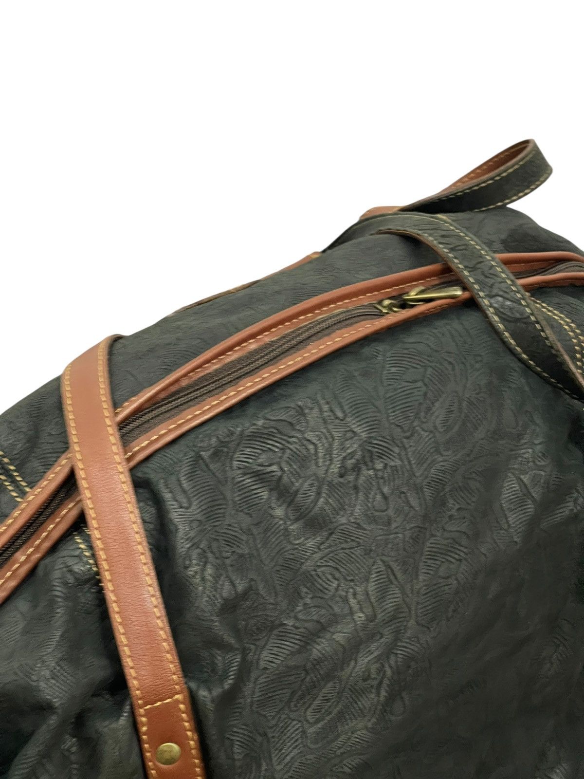 Genuine Leather Full Leather Kastoria Barcelona Duffle Travel Bag 6🟩 Size ONE SIZE - 19 Thumbnail