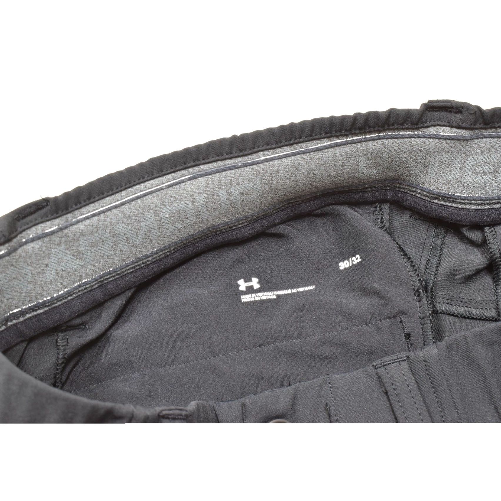 Under Armour Under Armour Men Black Tech Pants Slim Straight Size 32 Regular 30x32 Polyester Size US 32 / EU 48 - 6 Thumbnail