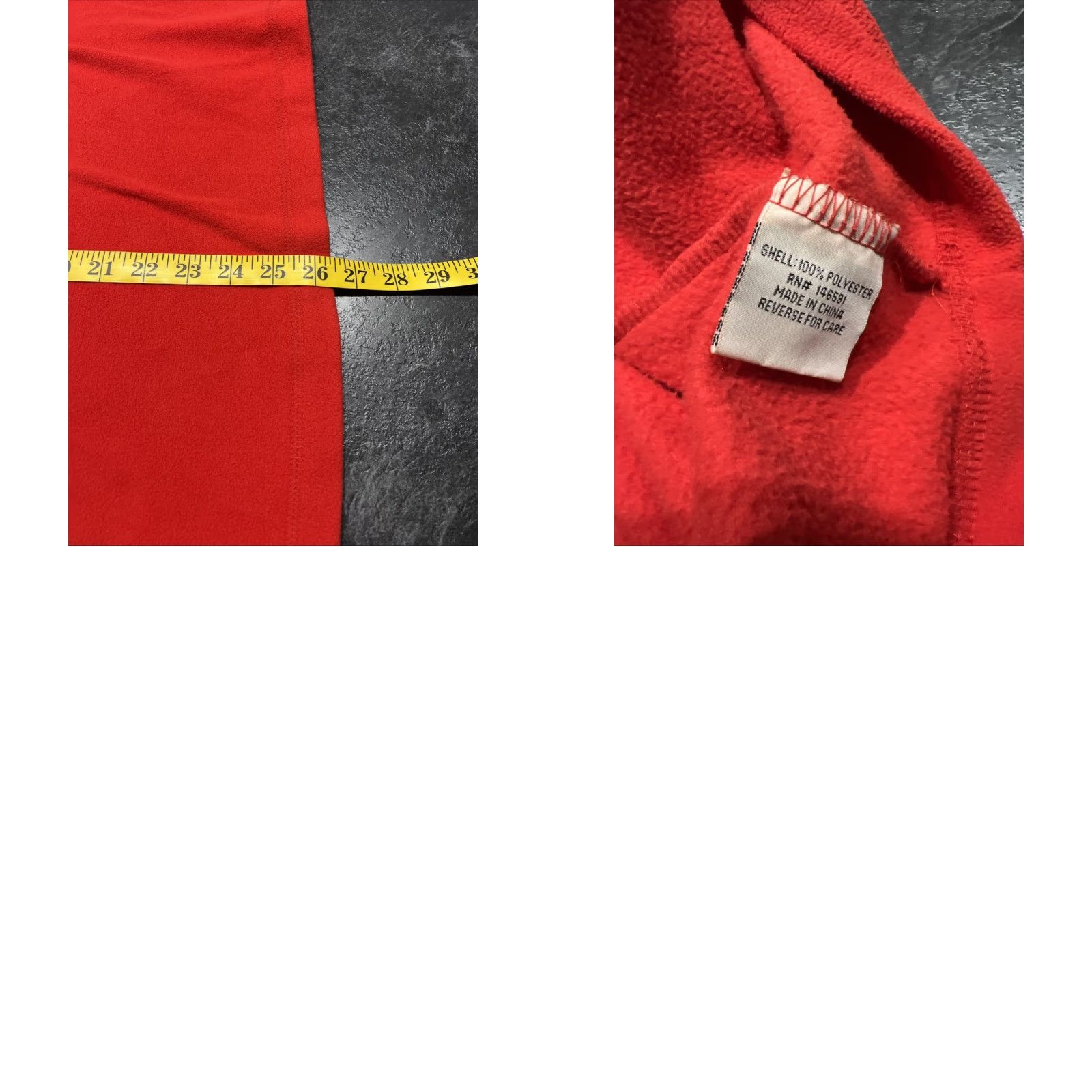 Vintage Drake Men's Fleece Sweater Large Red Pullover 1/4 Zip Outdoor Warm Jumper Size US S / EU 44-46 / 1 - 8 Thumbnail