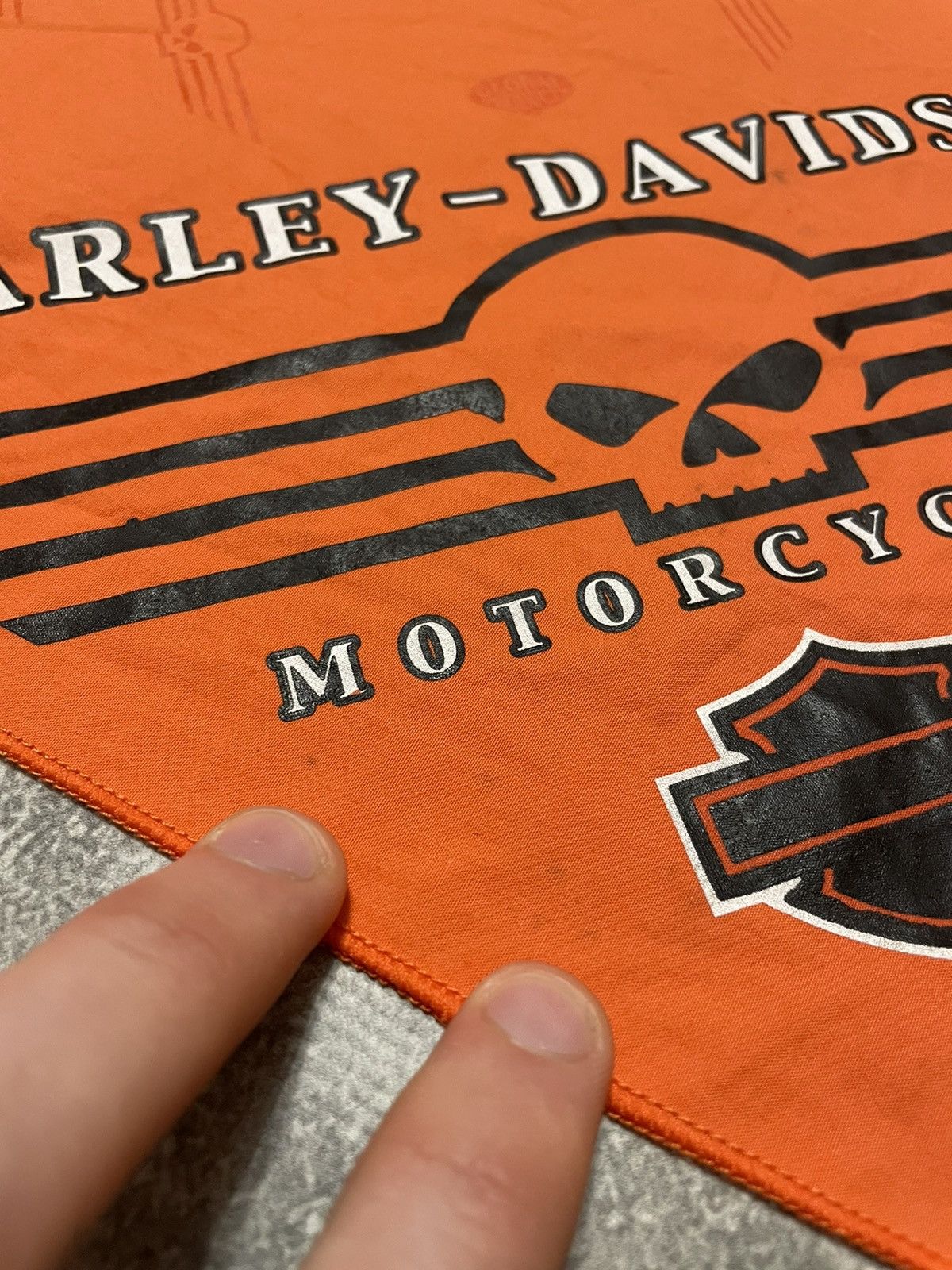 Harley Davidson × Vintage Vintage Harley Davidson Bandana 2006 Size ONE SIZE - 9 Thumbnail