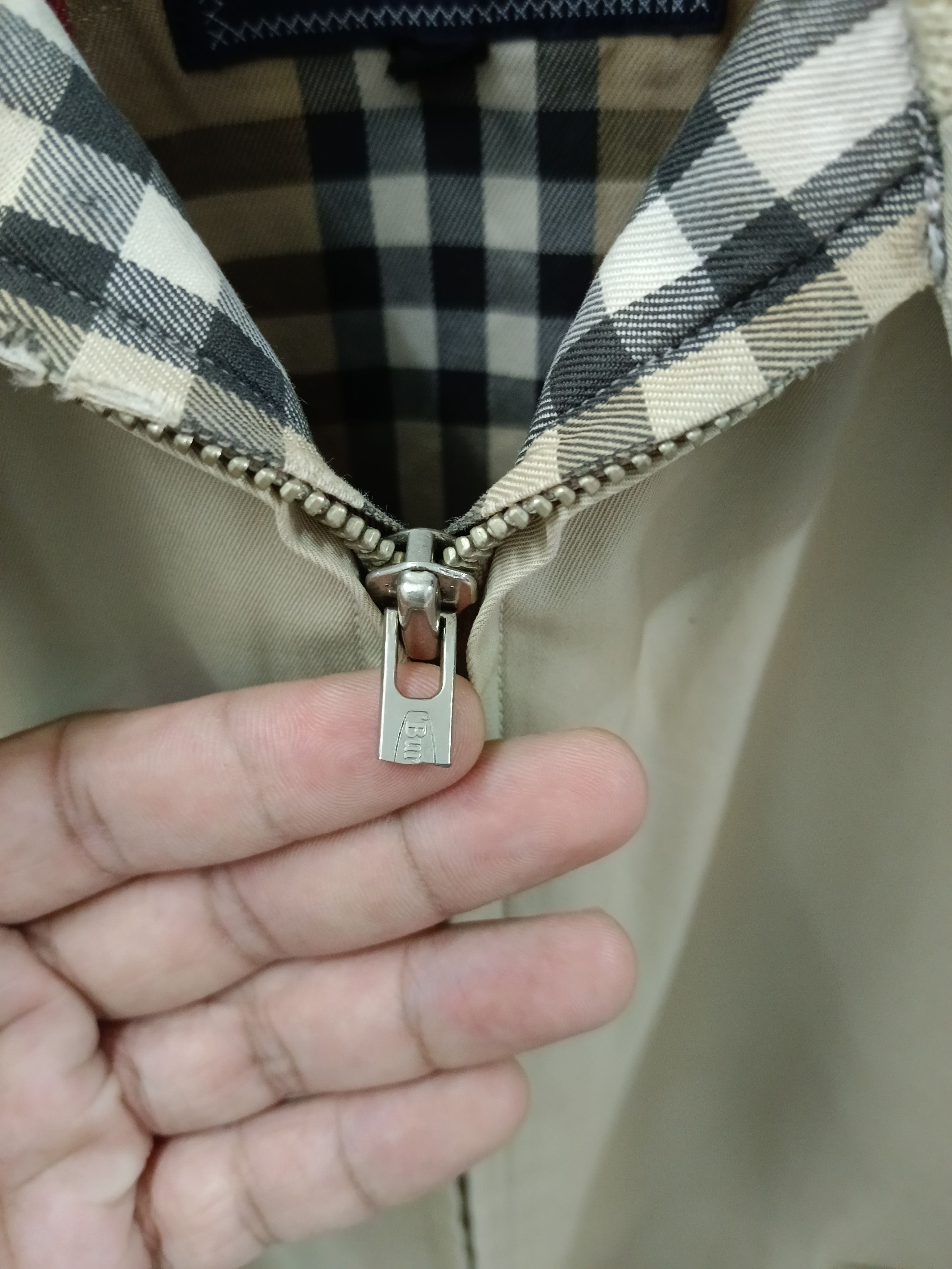 Burberry 90s Burberry Blouson Swing Top Jacket - Iconic Nova Check Size US L / EU 52-54 / 3 - 10 Thumbnail