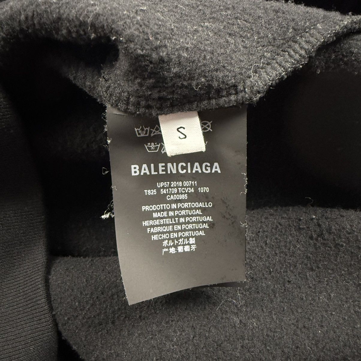 Balenciaga Balenciaga World Food Programme ‘Black’ Hoodie Size US L / EU 52-54 / 3 - 6 Thumbnail