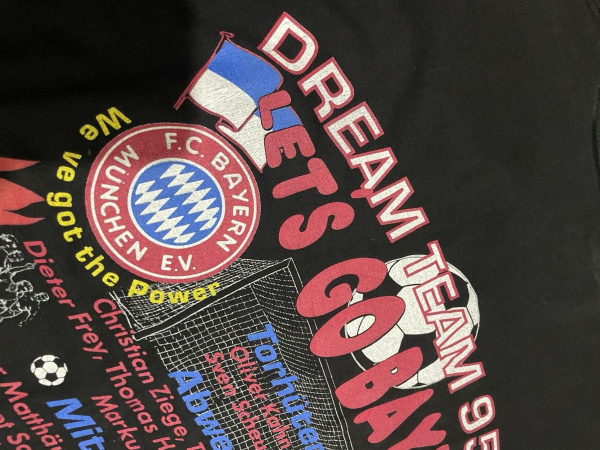 Other 90s Bayern Munchen Tour Distressed Glued Tee Size US L / EU 52-54 / 3 - 15 Thumbnail