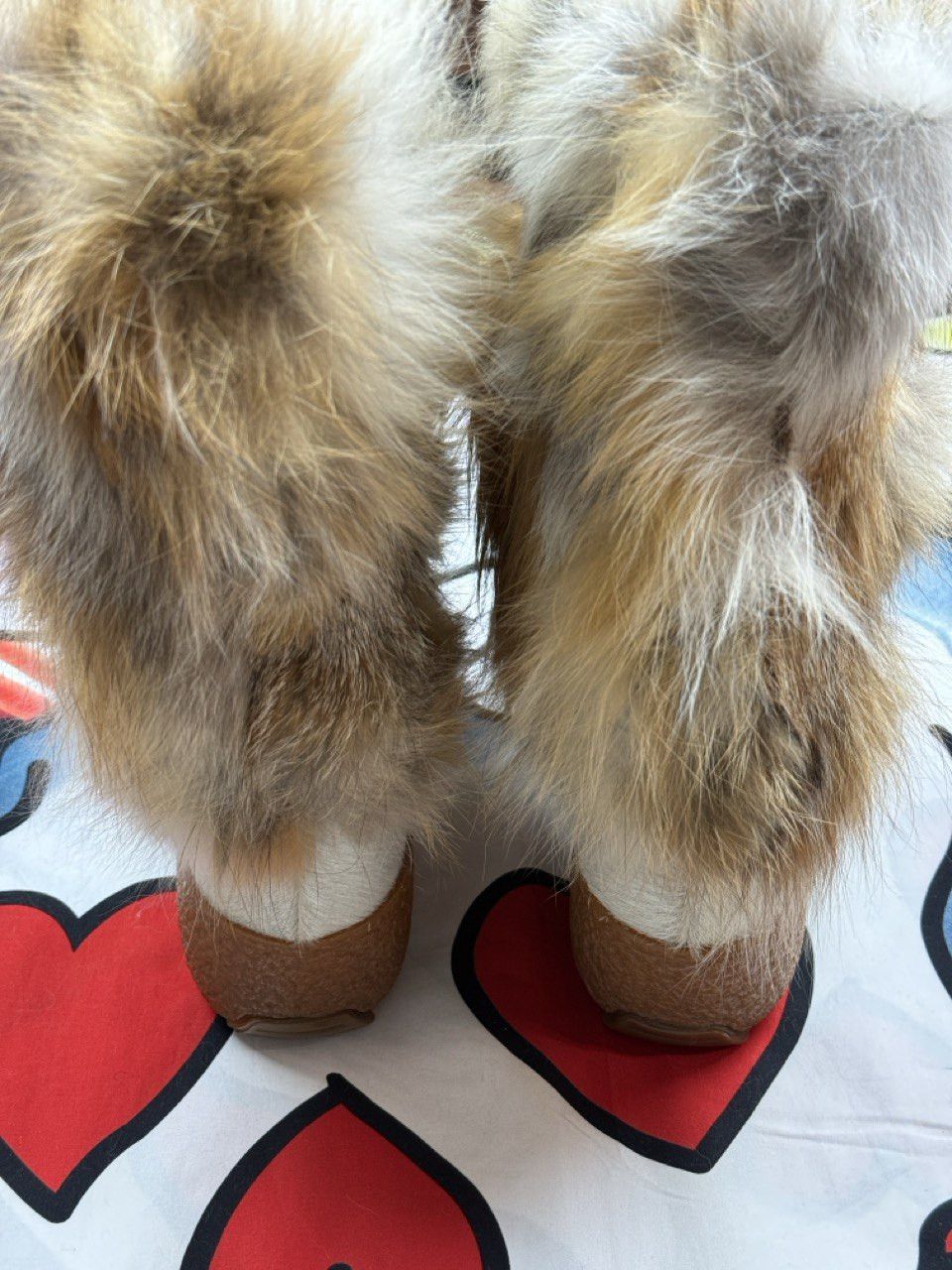 Oscar Piel Oscar Italy Luxury Alaska Boots natural fox fur Size 38 Size US 8 / IT 38 - 7 Thumbnail