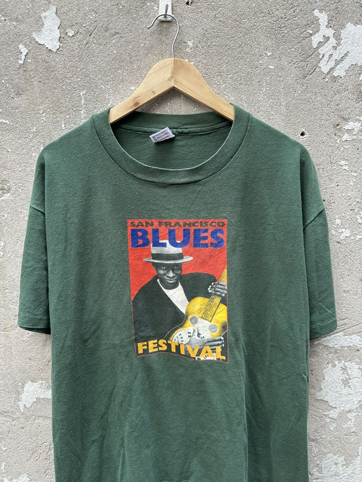 Band Tees Vintage 90's San Francisco Blues Festival XL Tshirt Size US XL / EU 56 / 4 - 3 Thumbnail