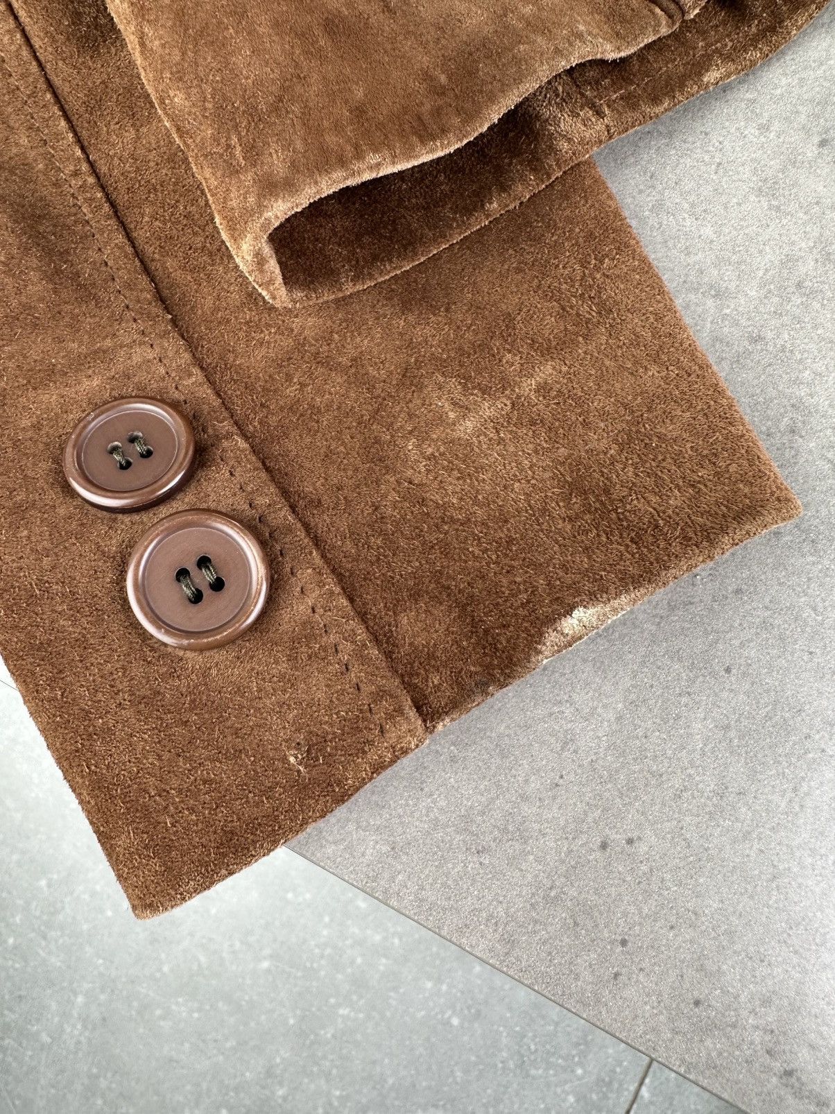 Japanese Brand Vintage Suede Jacket Size M / US 6-8 / IT 42-44 - 15 Thumbnail