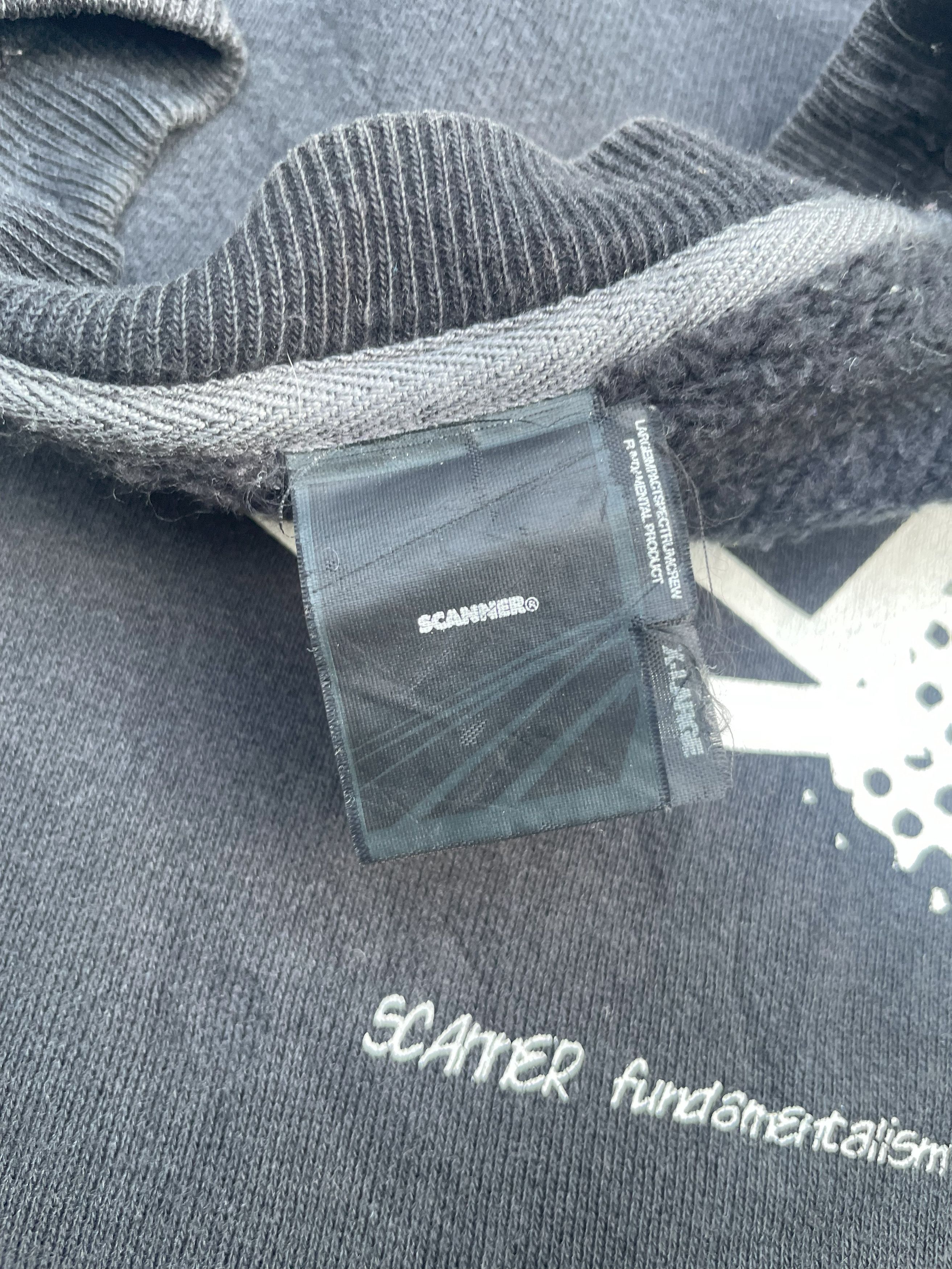Japanese Brand Scanner Fundamentalism Sweatshirt Size US XL / EU 56 / 4 - 10 Thumbnail