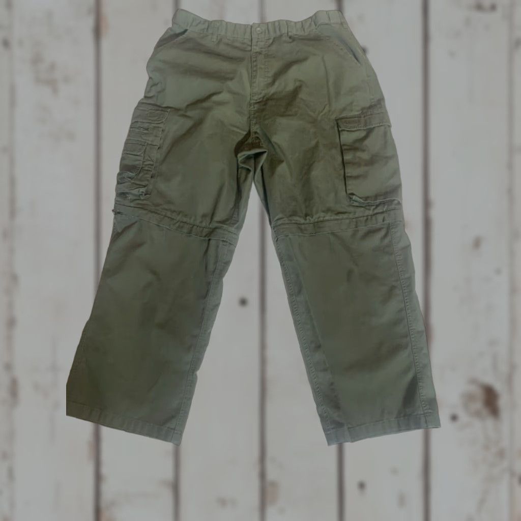 Vintage Boy Scouts of America Pants Men Size 38 Green Cotton Blend Uniform Hike Mens Size US 38 / EU 54 - 1 Thumbnail
