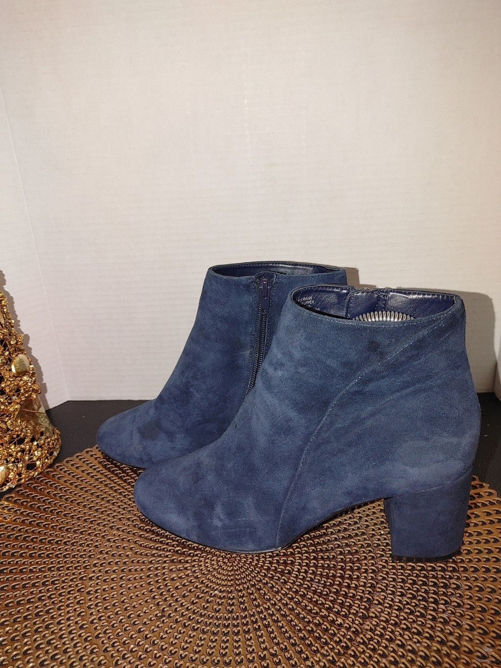 I.N.C INC Floriann Suede Booties Size 7.5M Size US 7 / IT 37 - 1 Thumbnail