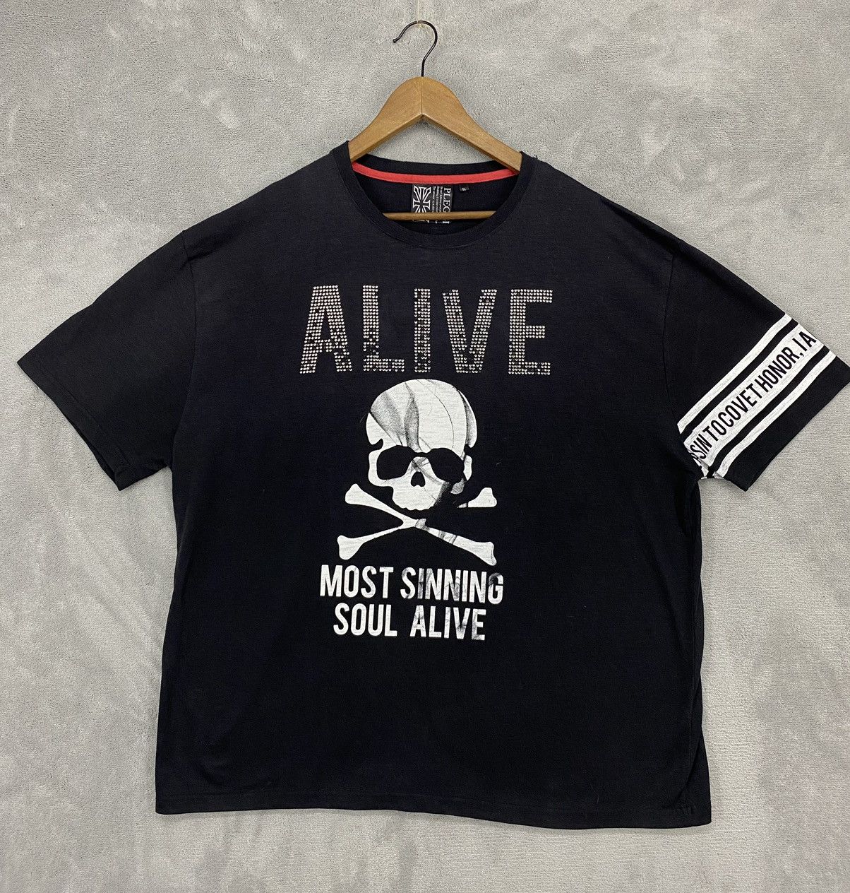 If Six Was Nine × Japanese Brand × Le Grande Bleu (L.G.B.) Pleggi Japanese Skull Design Size US XXL / EU 58 / 5 - 1 Thumbnail