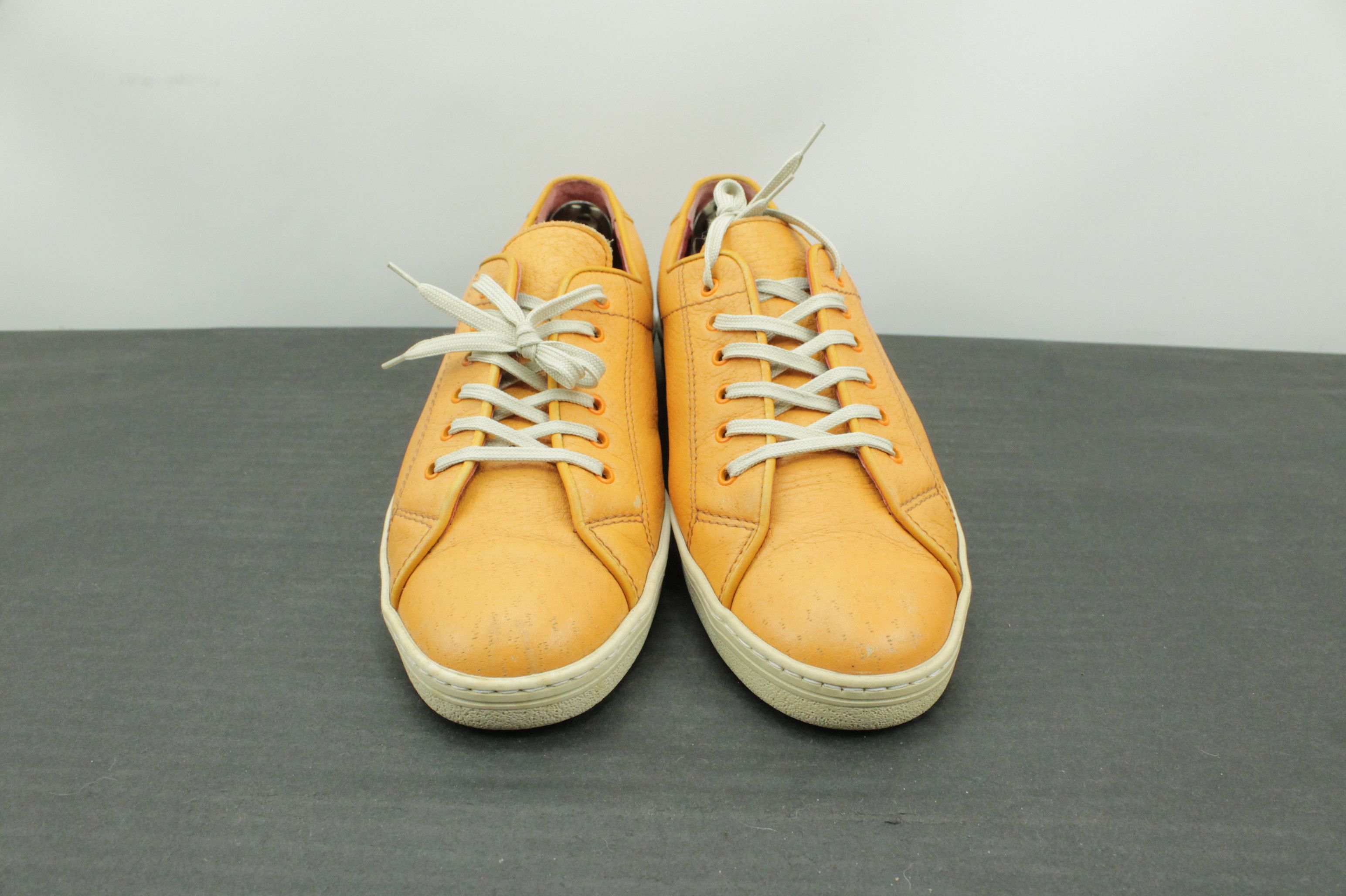 Salvatore Ferragamo Salvatore Ferragamo Sport Low Top Leather Sneakers Women's Size US 9.5 / IT 39.5 - 3 Thumbnail