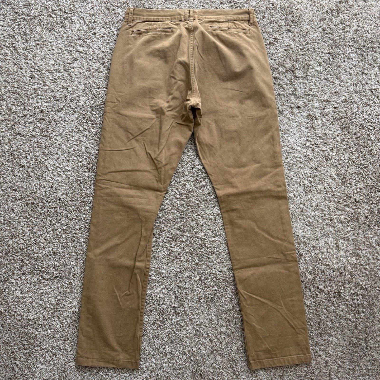 Taylor Stitch Taylor Stitch Democratic Khaki Brown Chino Pants Tan Cotton Size US 33 - 2 Thumbnail