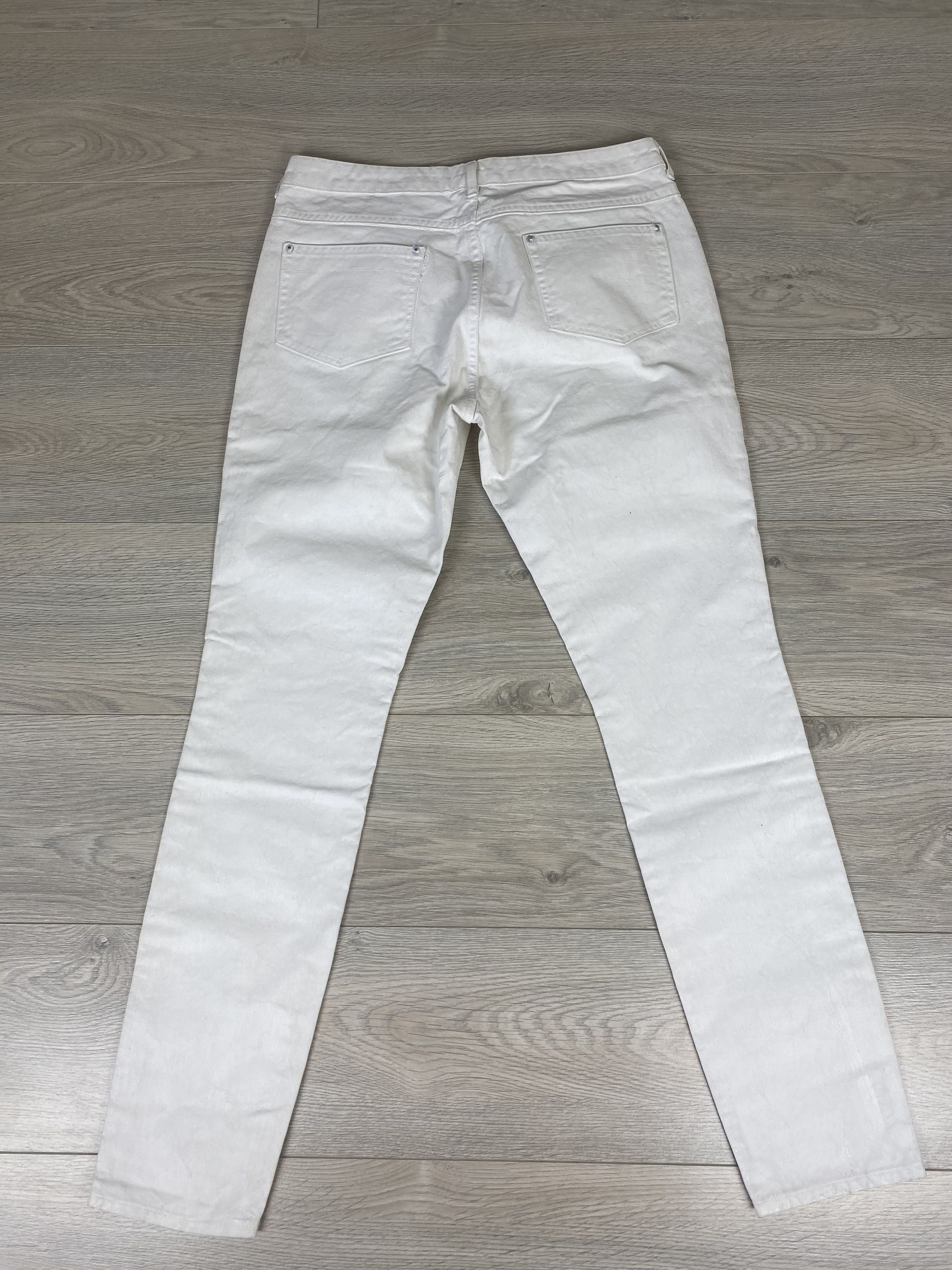H&M × Maison Margiela Maison Margiela Rare Painted Slim Jeans Size 27" / US 4 / IT 40 - 8 Thumbnail