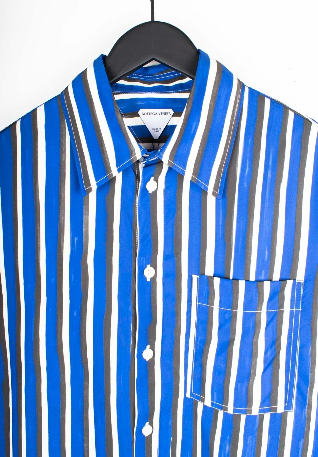 Bottega Veneta New Bottega Veneta Oversized Boxy Men Shirt Large, S1512 Size US L / EU 52-54 / 3 - 2 Thumbnail