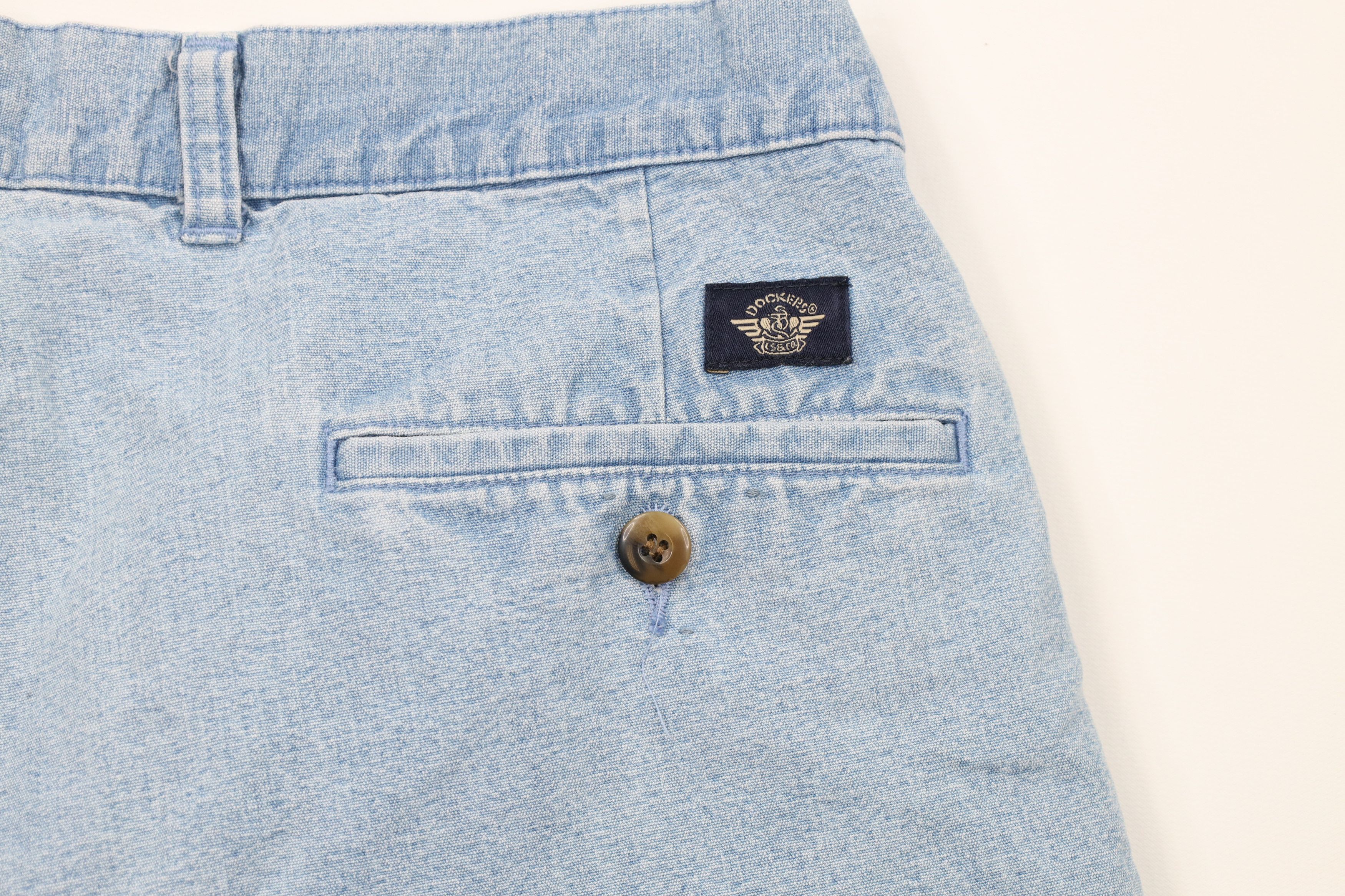 Vintage Vintage 90s Streetwear Above Knee Denim Jean Shorts Jorts Size US 34 / EU 50 - 14 Thumbnail