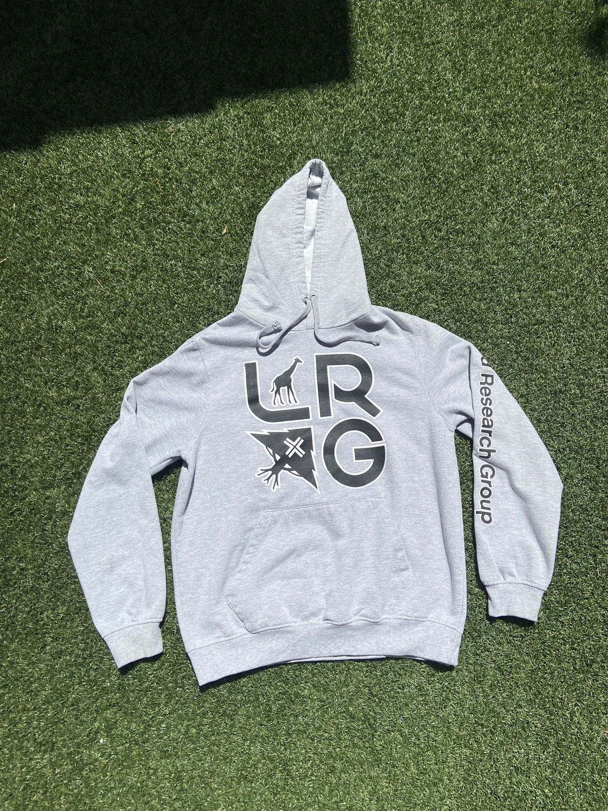 LRG × Vintage VTG 00’s LRG Grey Pullover Hoodie Size US S / EU 44-46 / 1 - 1 Thumbnail