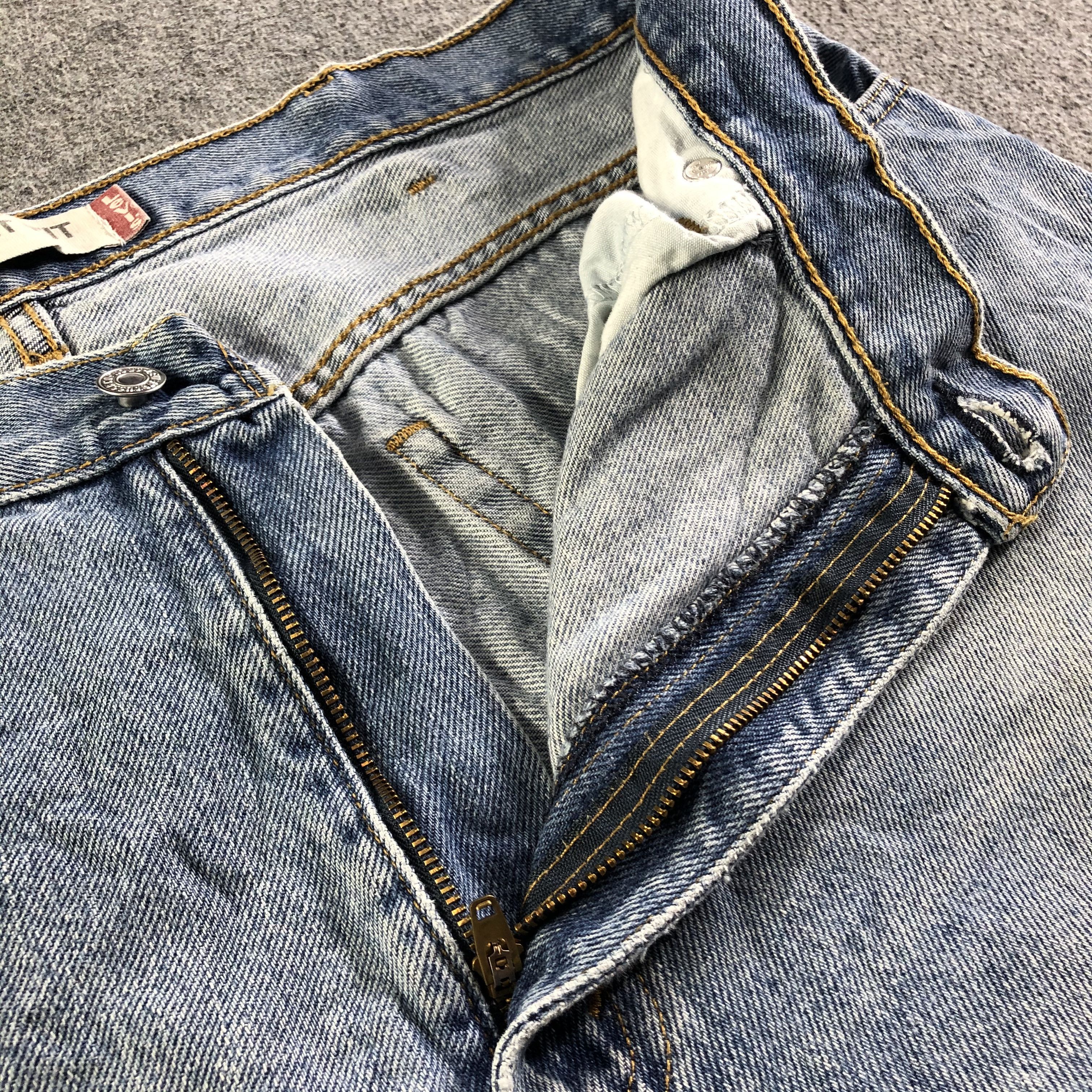 Levi's Vintage Blue Wash Levis 560 Jeans-J4524 Size US 38 / EU 54 - 7 Thumbnail