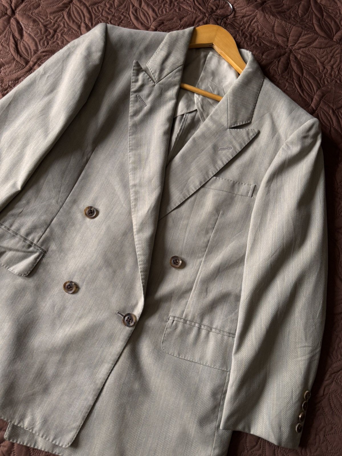 Burberry Vintage burberry blazer jacket Size M / US 6-8 / IT 42-44 - 7 Thumbnail