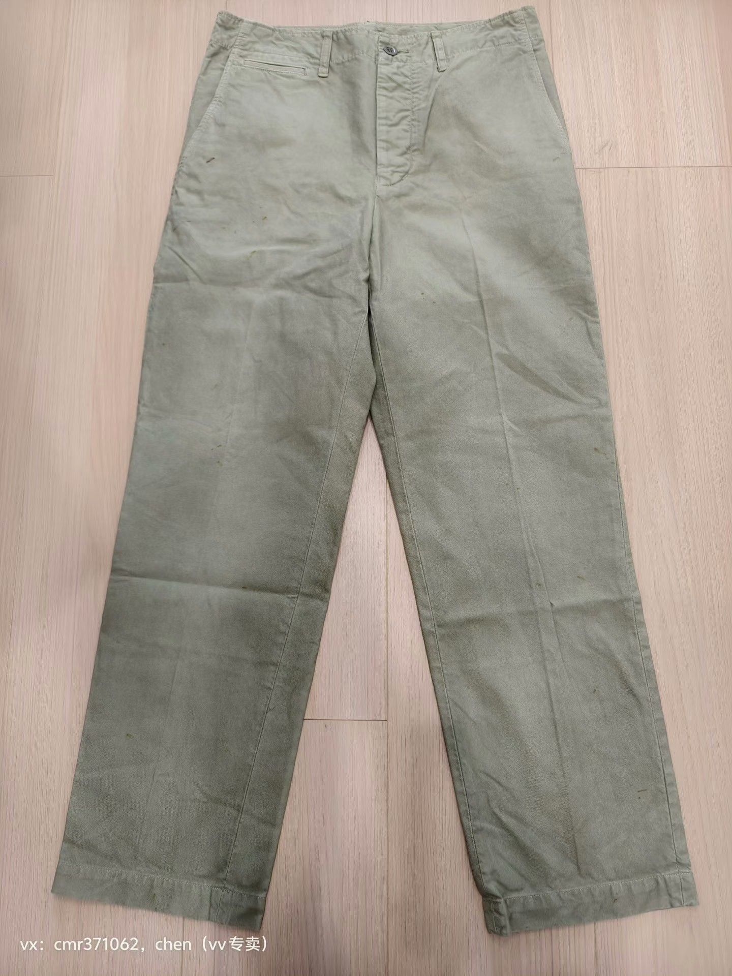 Visvim Visvim 22AW Field Chino Pants Dmgd Size US 30 / EU 46 - 1 Thumbnail