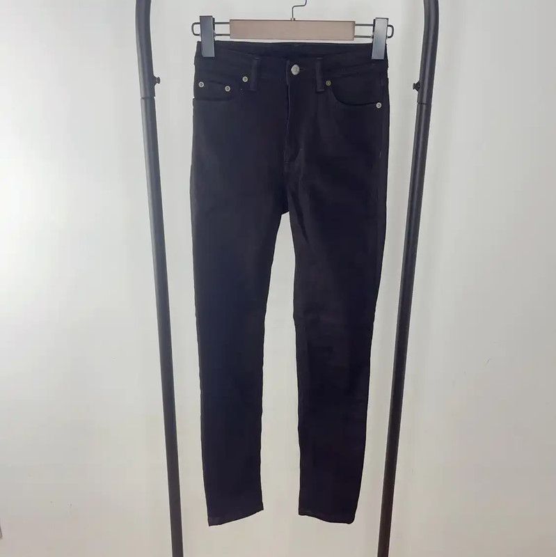 Acne Studios Acne Studios Black Denim Pants for Women Size 23" - 1 Thumbnail