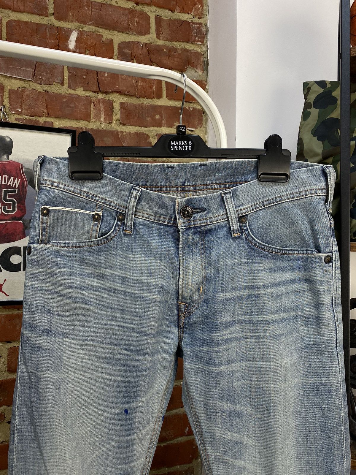Edwin Edwin SK505S Customized Selvedge Blue Jeans Size US 32 / EU 48 - 5 Thumbnail