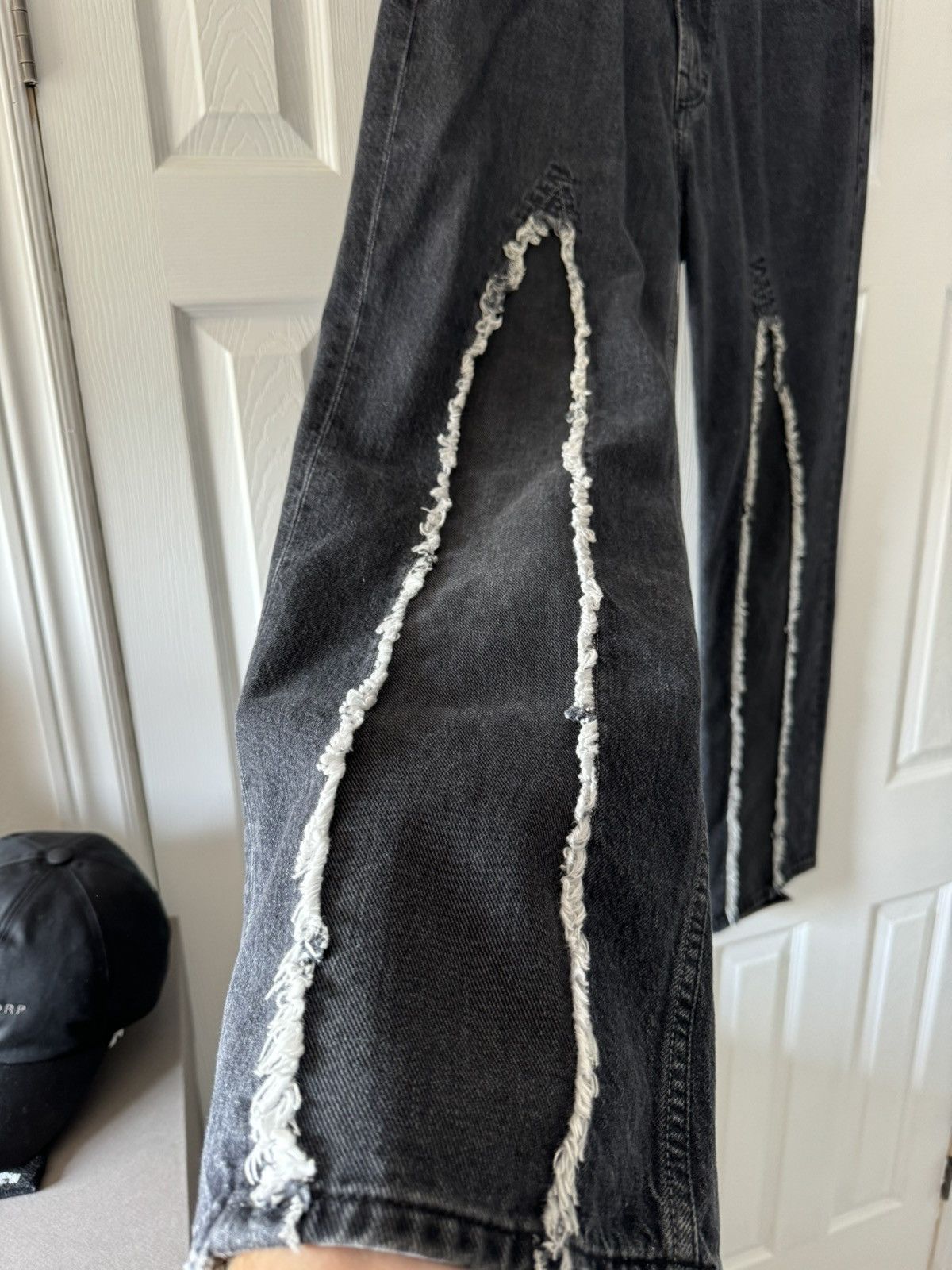 Our Legacy Our Legacy Third Cut Black Slash Denim Size US 31 - 3 Thumbnail