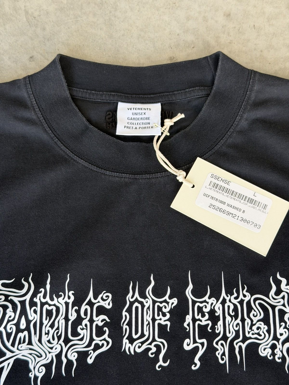 Vetements Vetements x Cradle of Filth tee Size US L / EU 52-54 / 3 - 3 Thumbnail