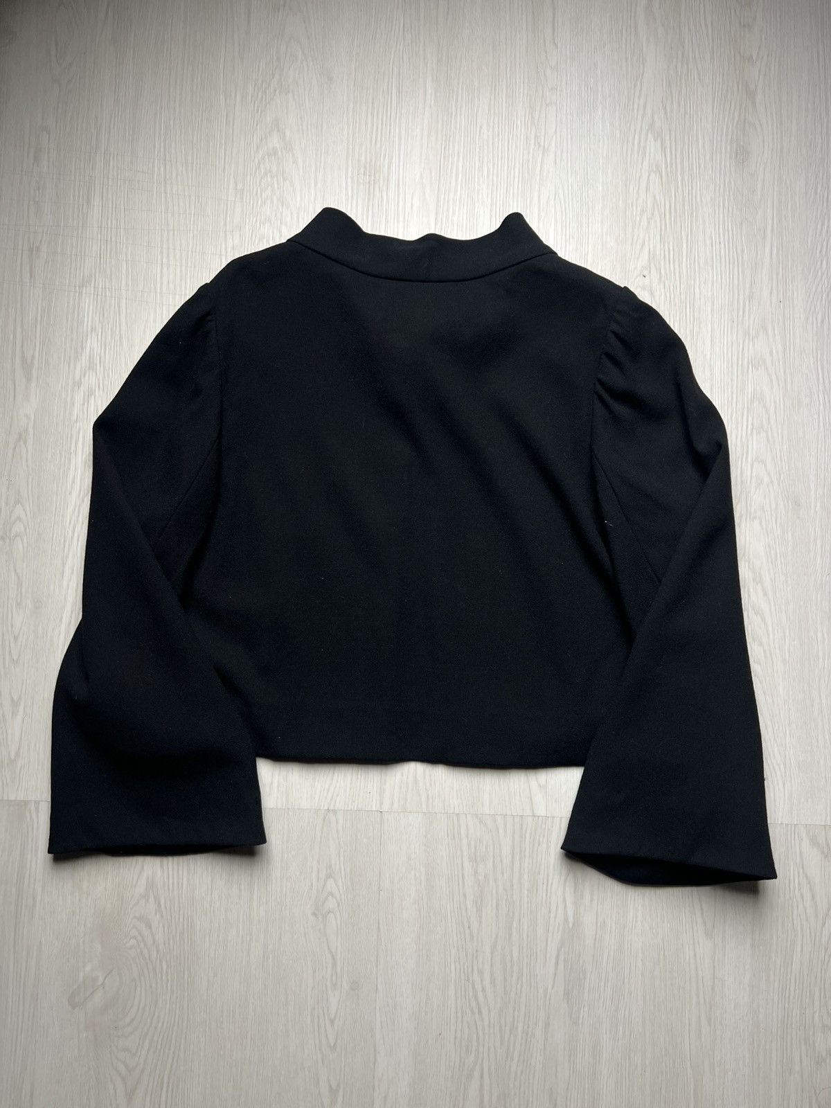 Yves Saint Laurent A/W 2007 YSL By Stefano Pilati Cropped Bolero Blazer Jacket Size M / US 6-8 / IT 42-44 - 4 Thumbnail