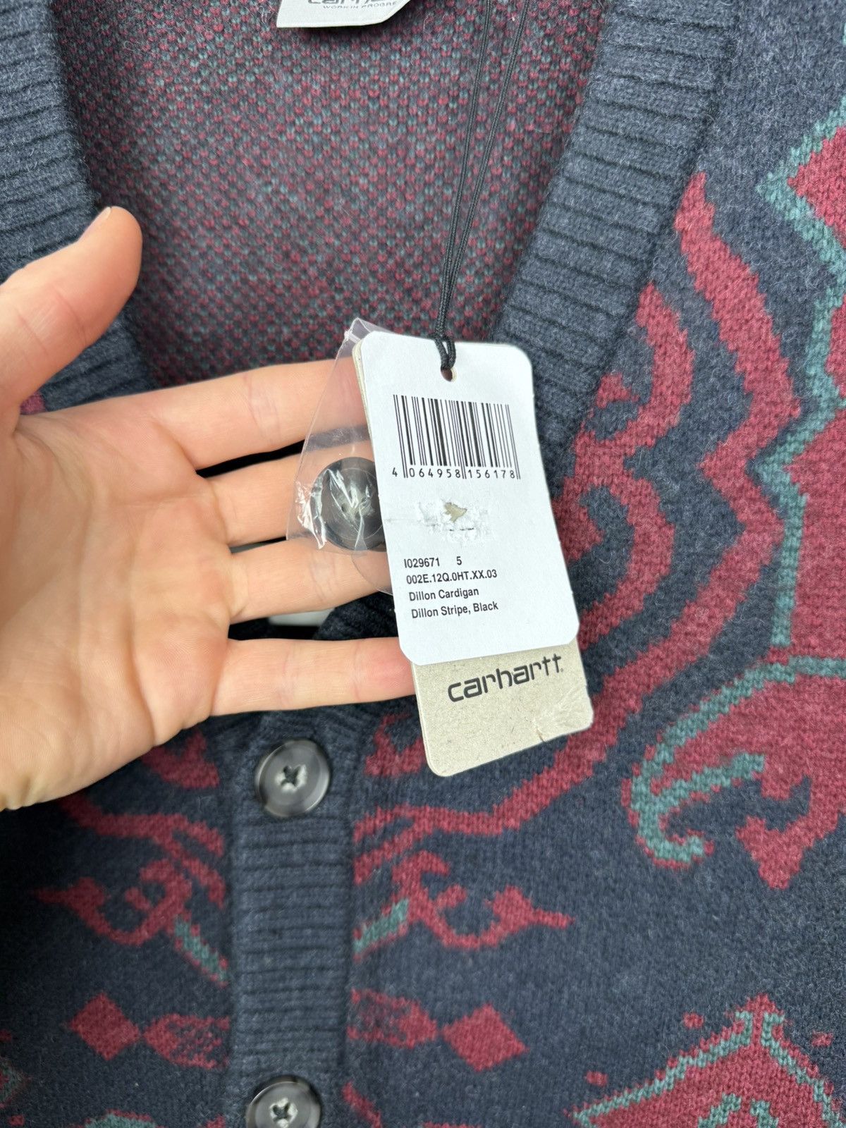 Carhartt Wip Verse Cardigan Size US M / EU 48-50 / 2 - 8 Thumbnail