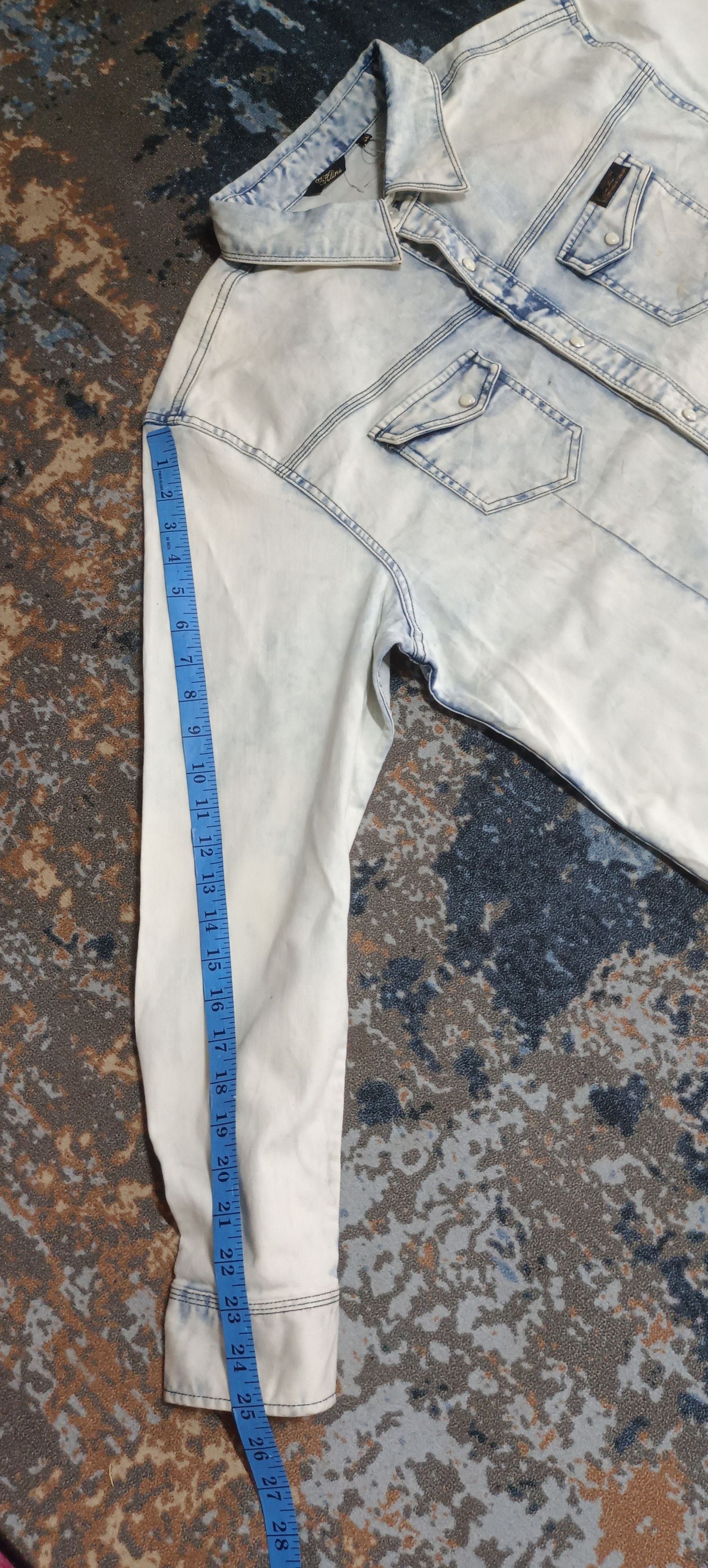 Karl Kani Karl Kani Western Rock Button Denim With Tag Size US M / EU 48-50 / 2 - 13 Thumbnail