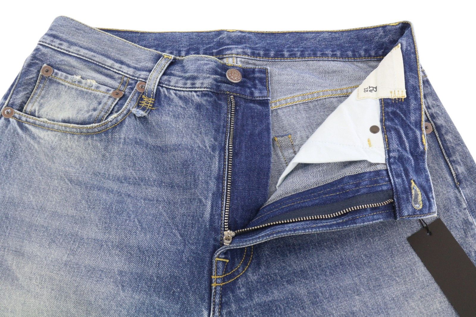 R13 CUFFED X-BF 28 Jasper Faded Blue 87196 Size 28" / US 6 / IT 42 - 4 Thumbnail