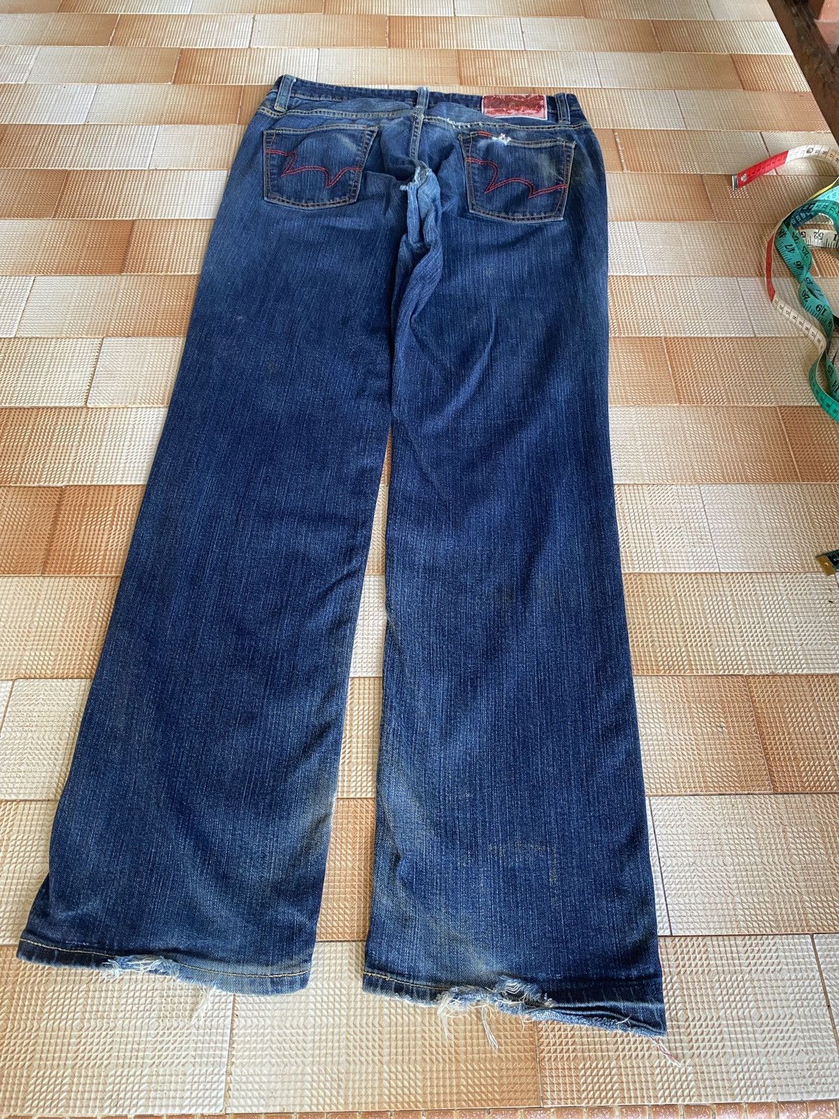 Edwin × PPFM × Vintage Vintage edwin blue trip skinny denim Size US 32 / EU 48 - 4 Thumbnail