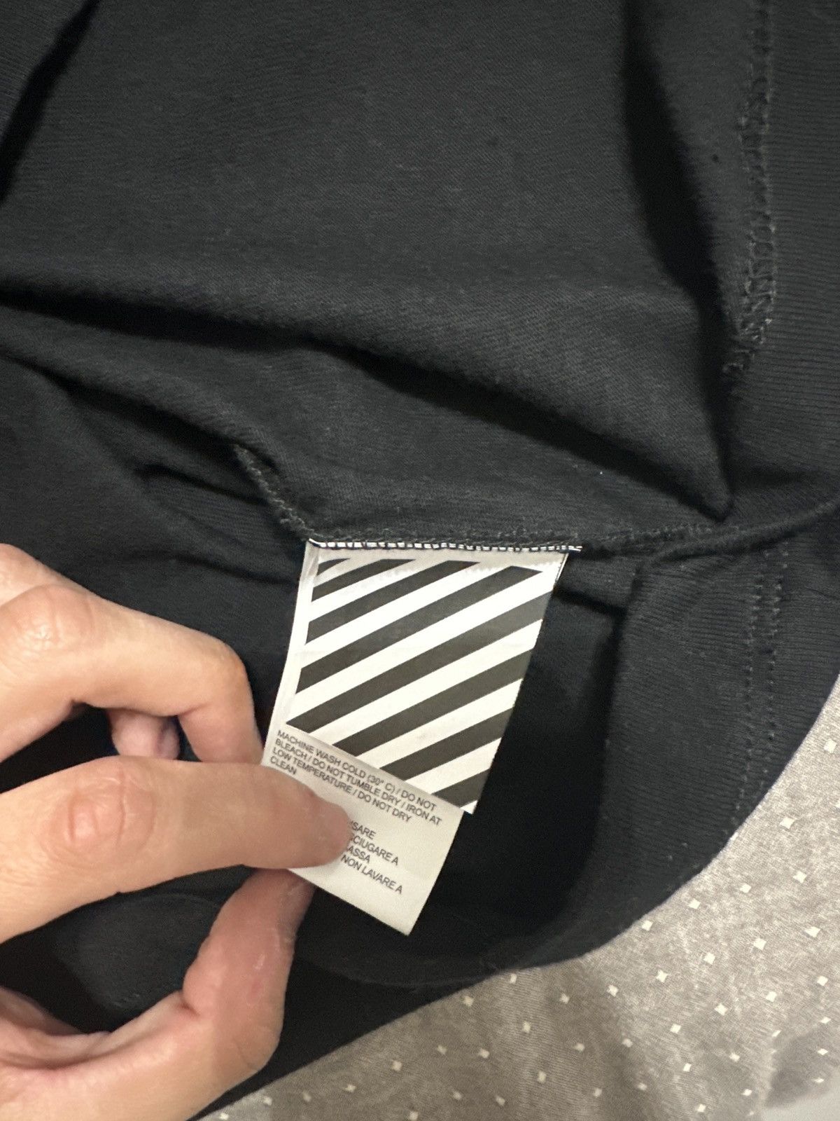 Designer × Off-White OFF-WHITE Dondi White Square T-shirt Size US M / EU 48-50 / 2 - 6 Thumbnail