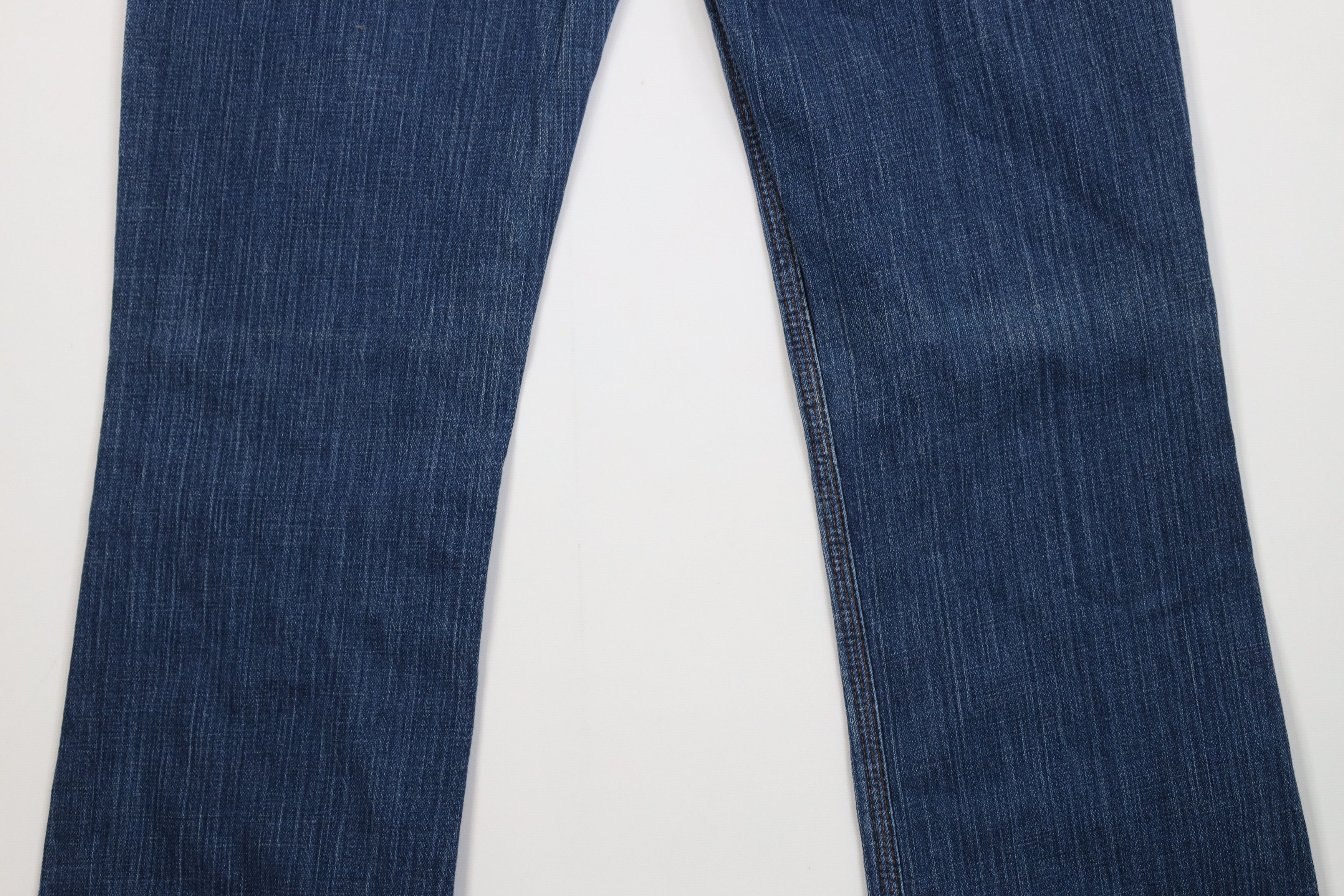 Carhartt Vintage Y2K Carhartt Spell Out Rhinestone Flared Denim Jeans Size 31" - 12 Thumbnail