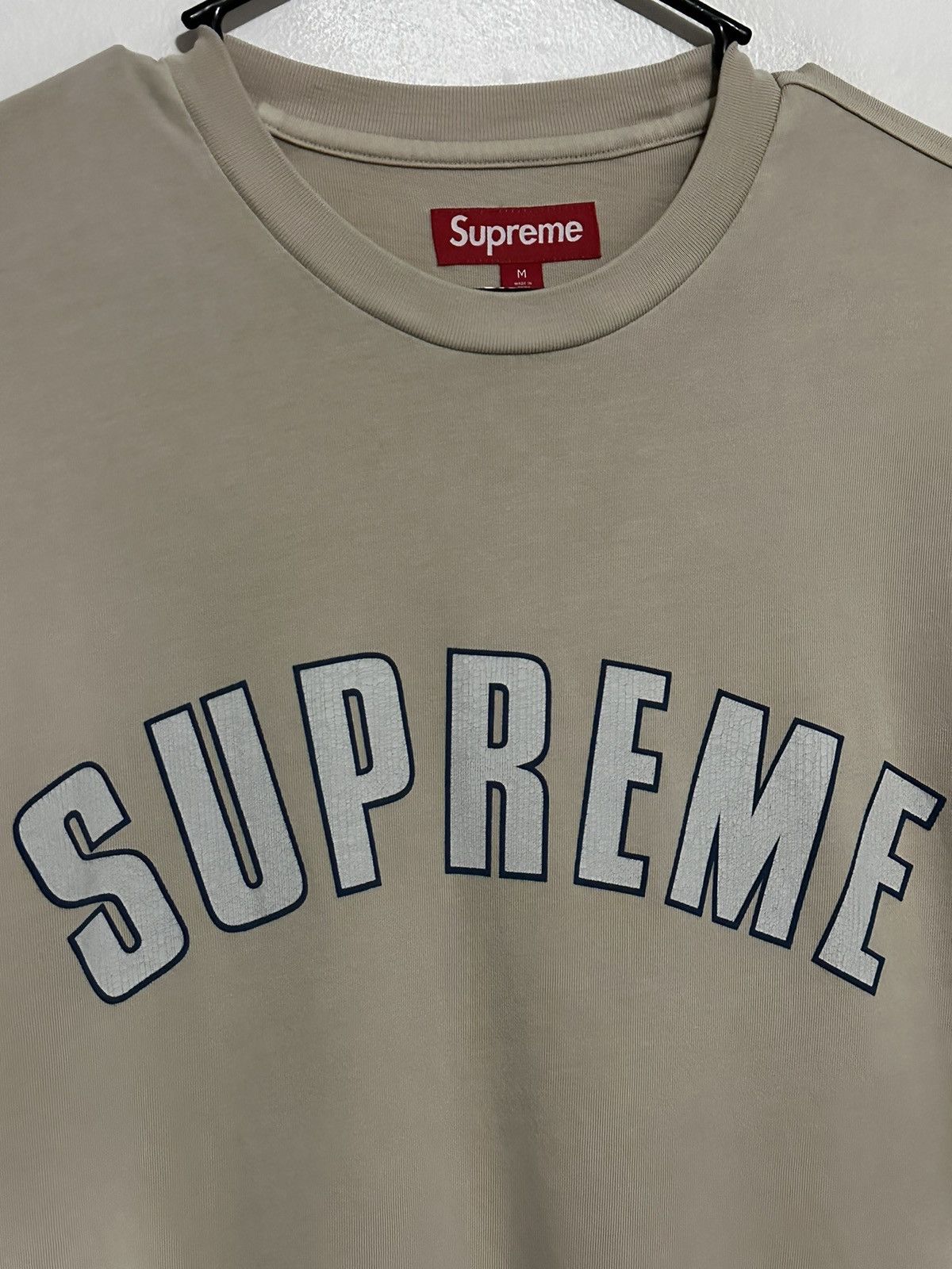 Supreme Supreme Cracked Arc S/S Top Tee Size US M / EU 48-50 / 2 - 2 Thumbnail