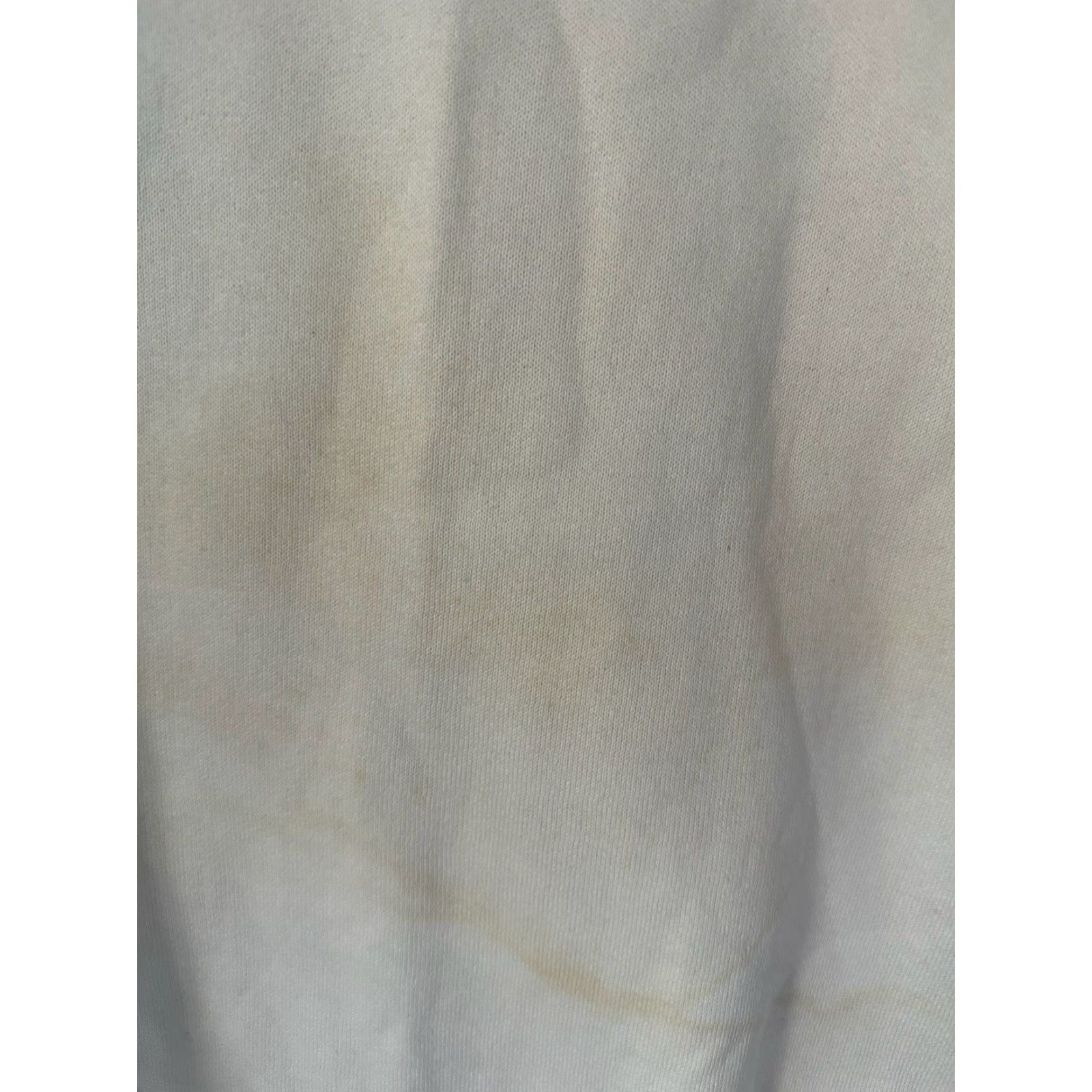 Fruit Of The Loom VINTAGE Fruit of the Loom Sweatshirt Mens 90s Crewneck White Cotton Blend 50/50 NOS NWOT USA Size US M / EU 48-50 / 2 - 4 Thumbnail