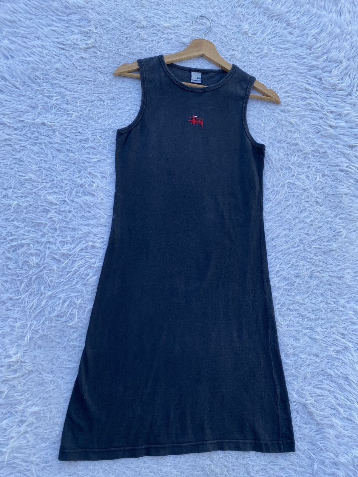 Stussy Rare Vintage Stussy Streetwear Small Logo Tank Dress Size US S / EU 44-46 / 1 - 3 Thumbnail