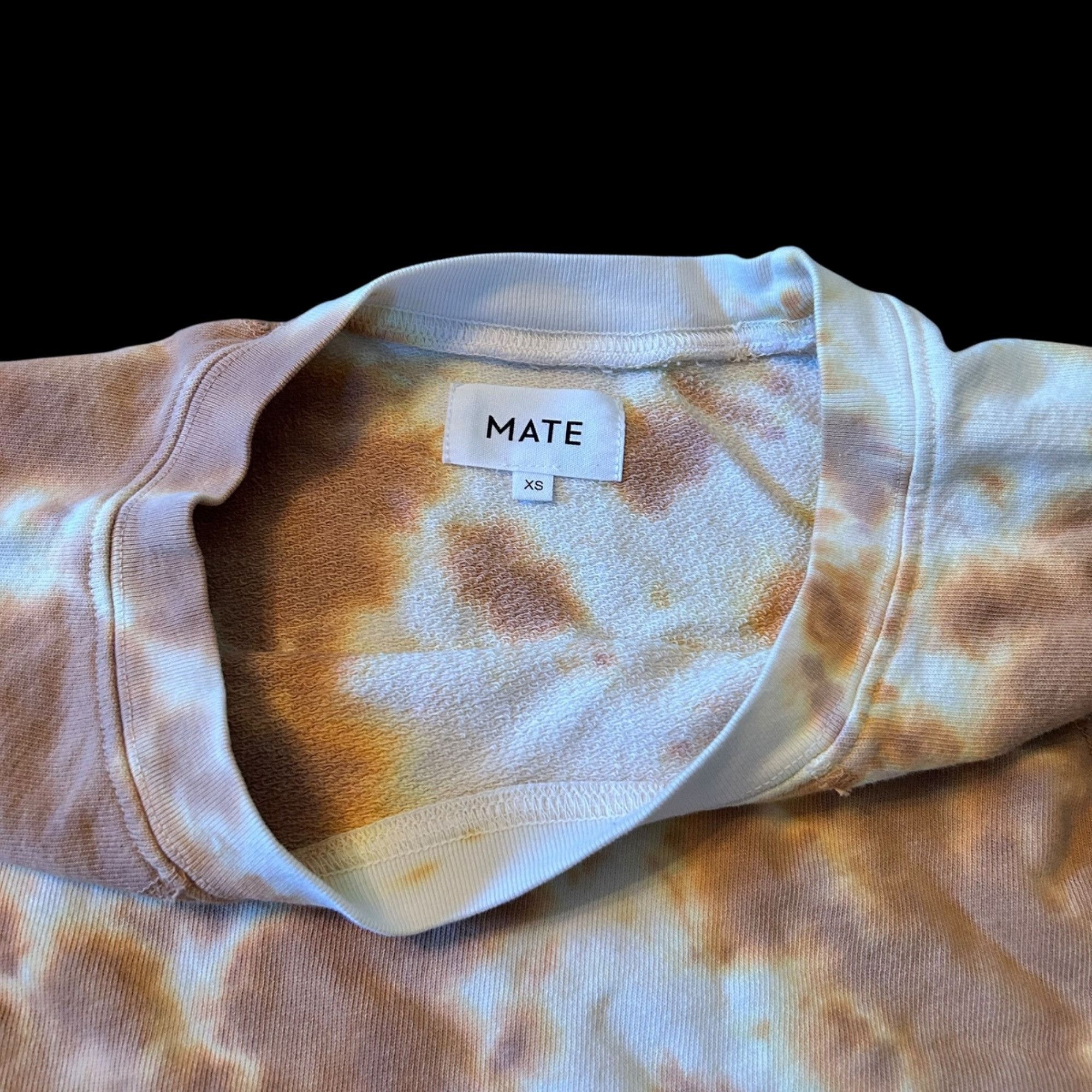 Other NWT Mate 100% Organic Terry Raglan Grunge Sweatshirt XS Size XS / US 0-2 / IT 36-38 - 4 Thumbnail