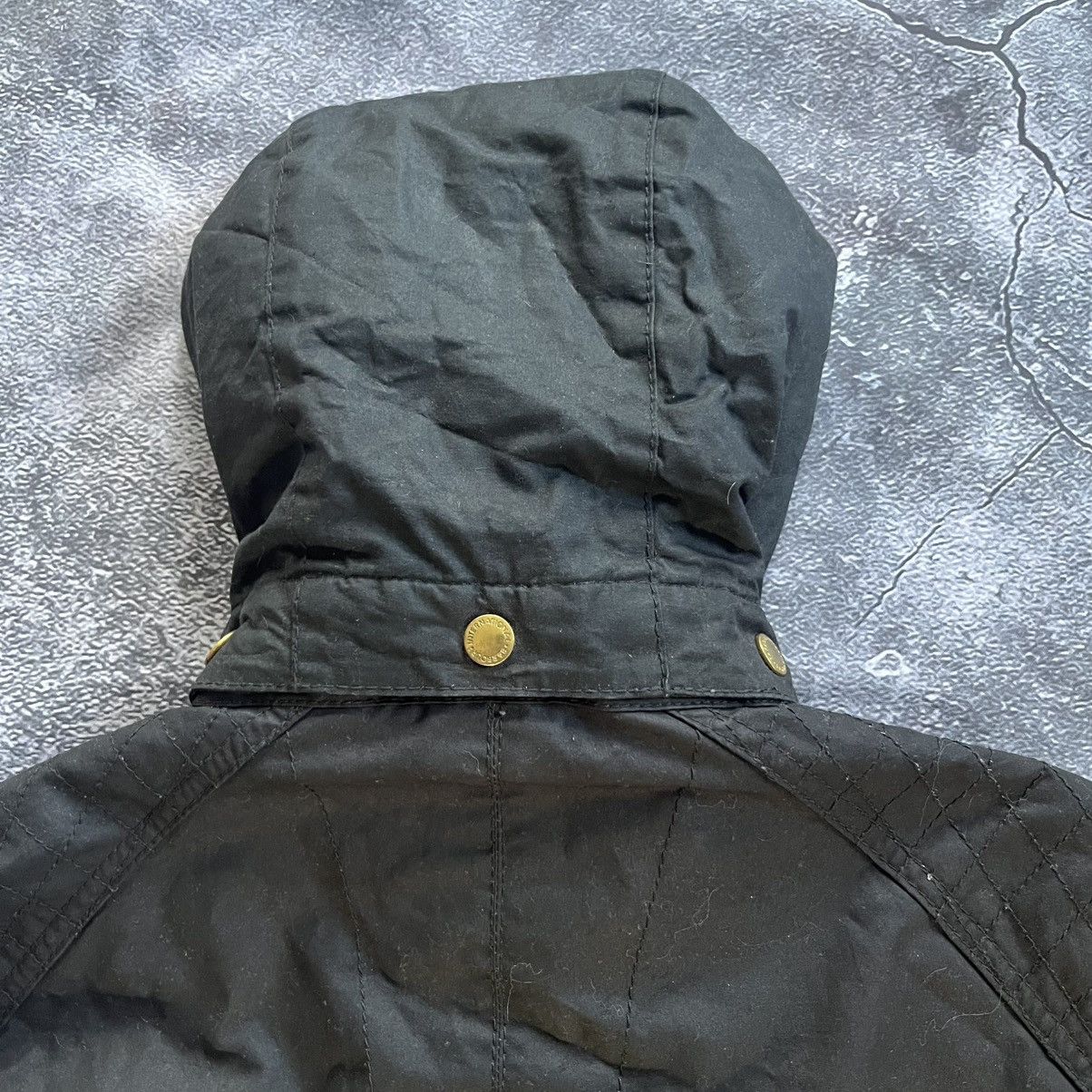 Barbour BARBOUR International Women's Hoodless Katana Wax Parka Size L / US 10 / IT 46 - 17 Thumbnail