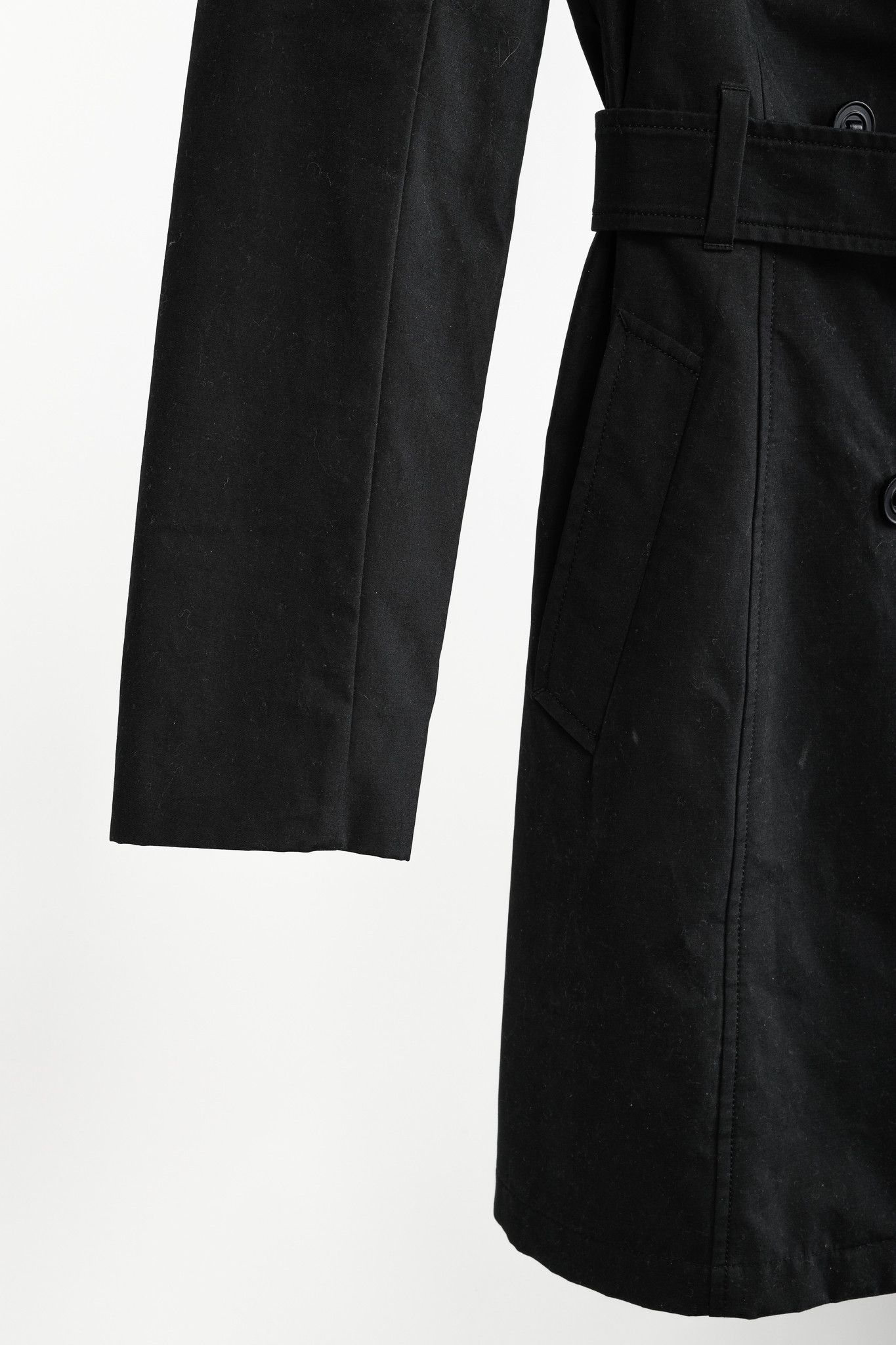 Mackage Mackage Lilith Cotton Quilted-Leather-Trim Trench Coat Size S / US 4 / IT 40 - 14 Thumbnail