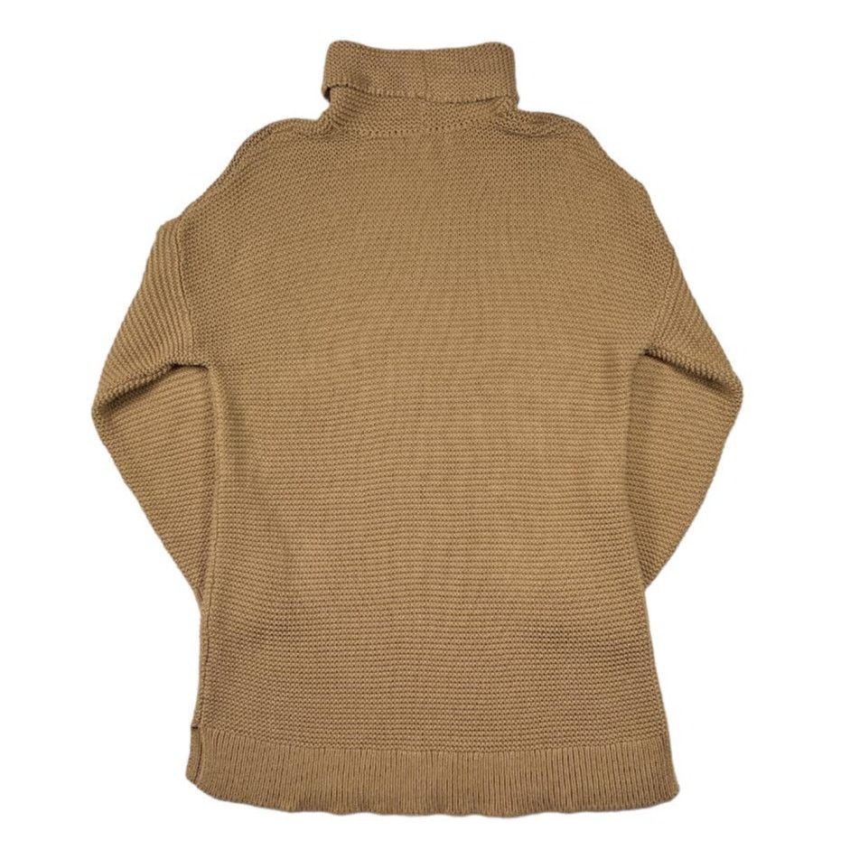 Lands' End Lands' End Brown/Tan Sweater | Size L Size L / US 10 / IT 46 - 2 Thumbnail