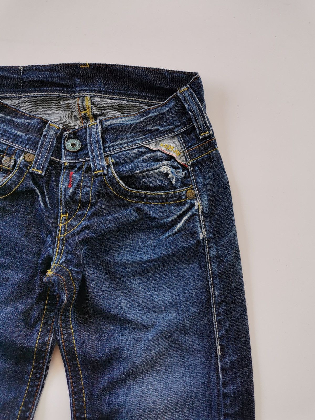 Le Grande Bleu (L.G.B.) Replay Flare Jeans Size 26" / US 2 / IT 38 - 8 Thumbnail